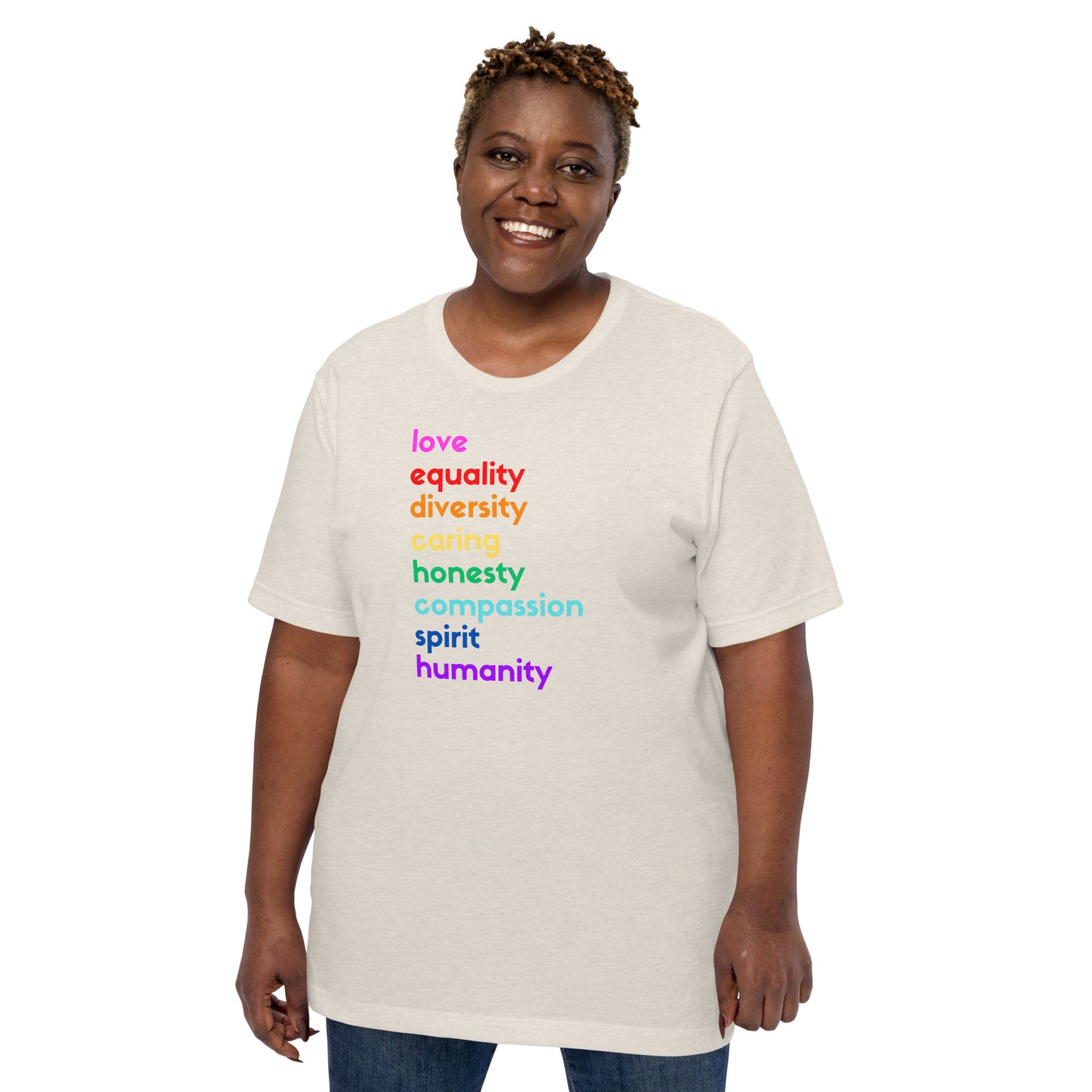 "Love Leads the Way" unisex t-shirt