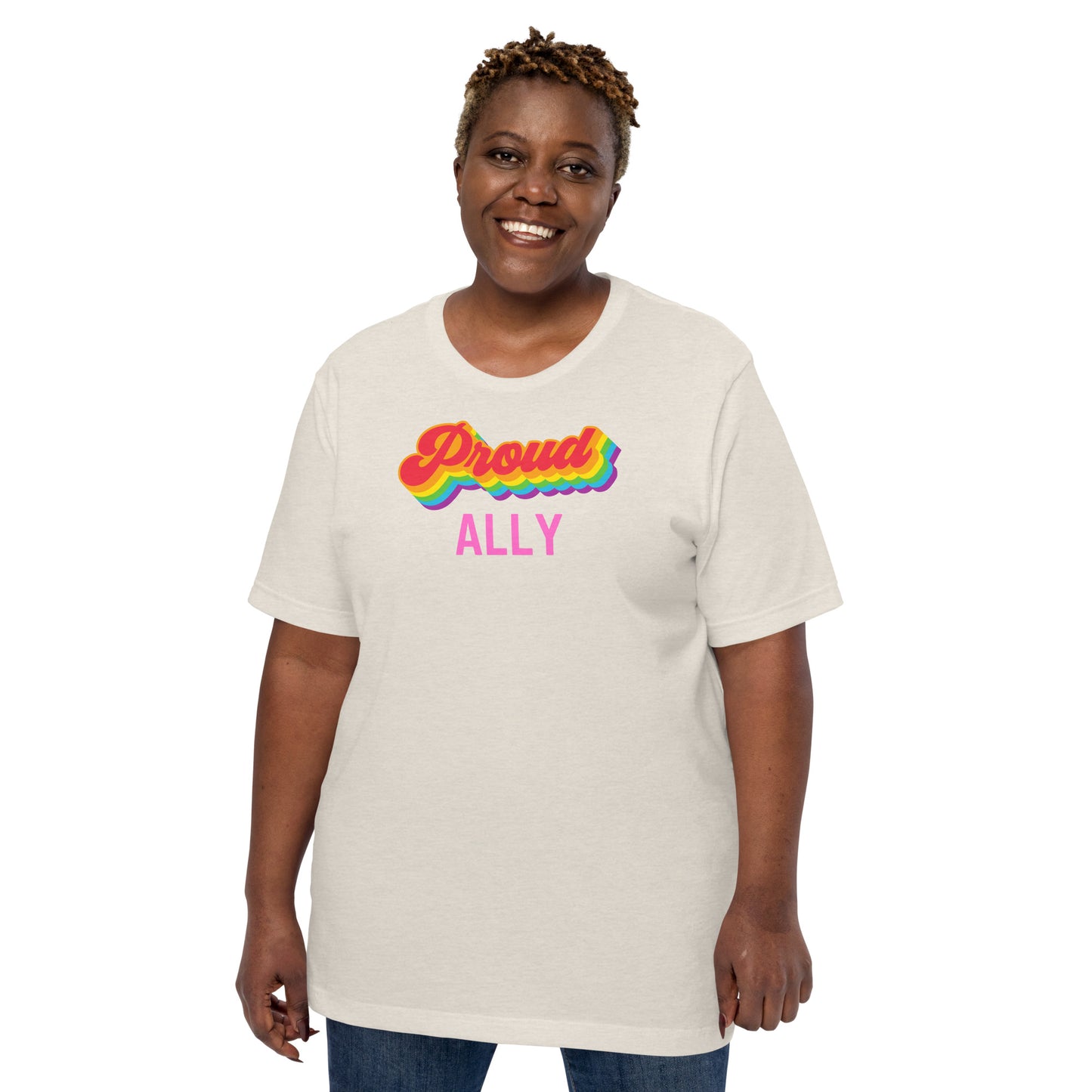 "Proud Ally" unisex t-shirt