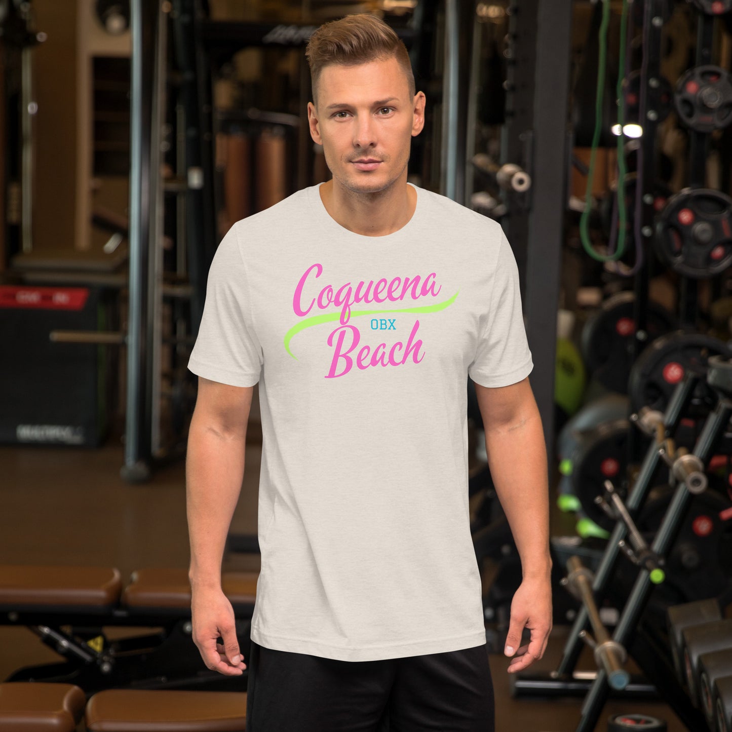 "Coqueena Beach" unisex t-shirt