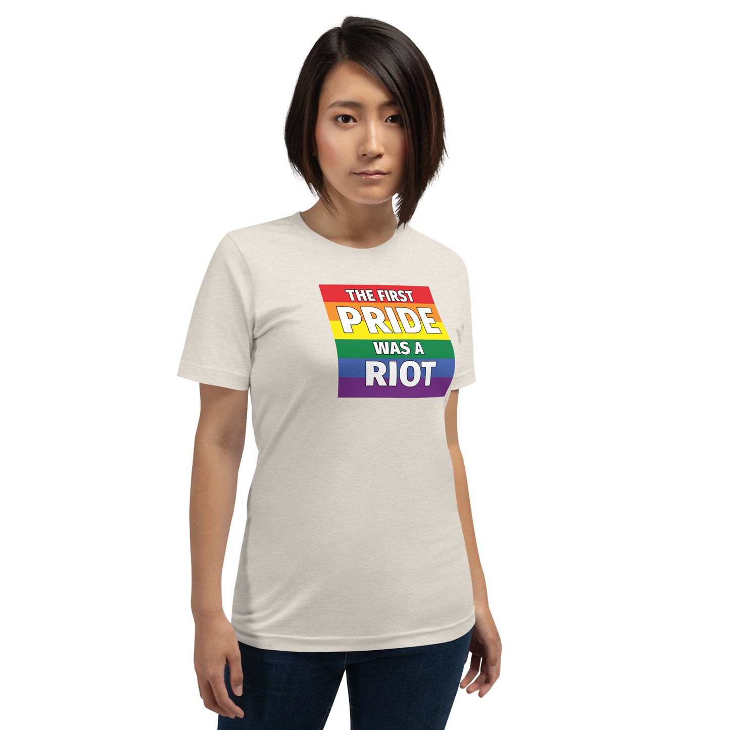 "Pride was a Riot" unisex t-shirt