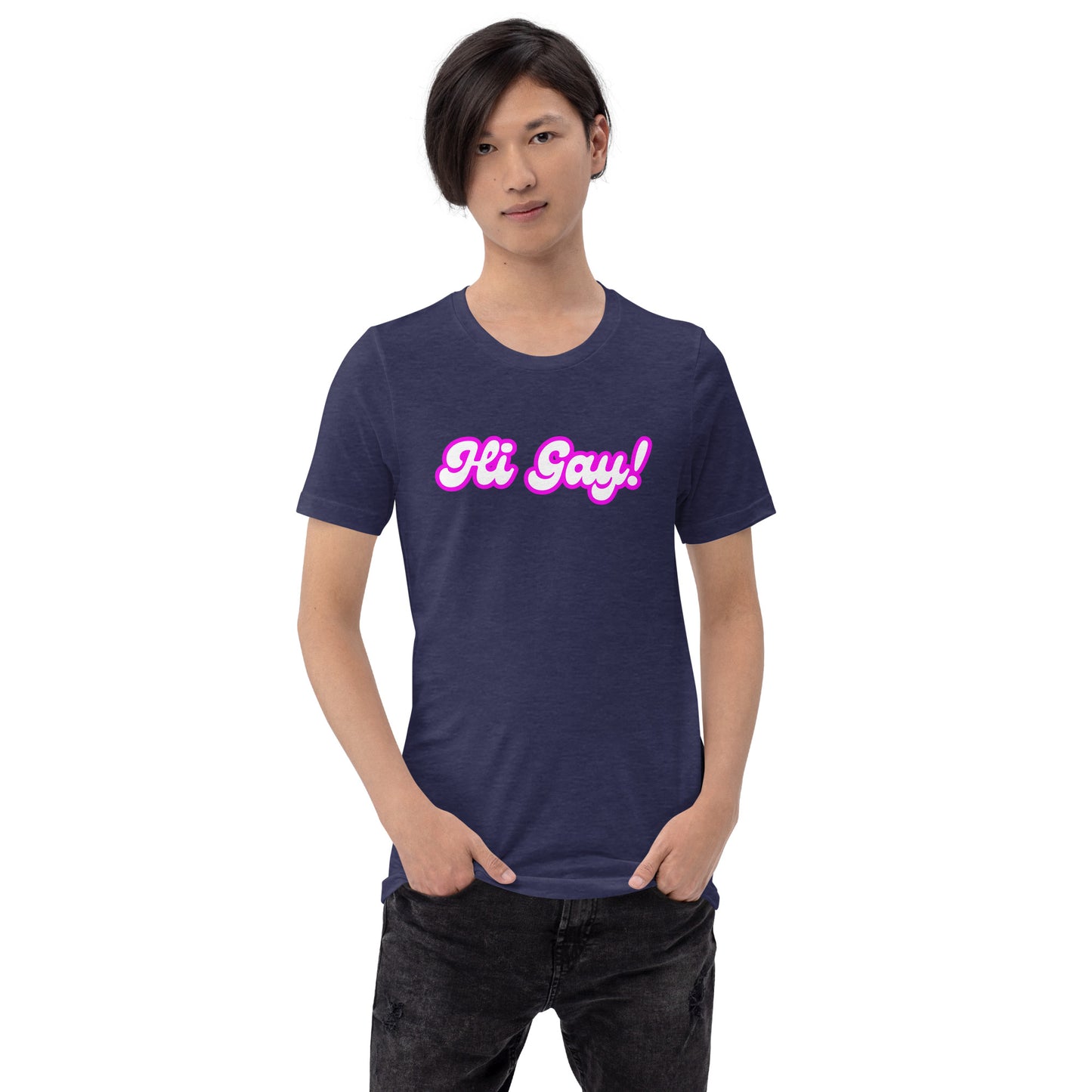 "Hi Gay!" Unisex t-shirt