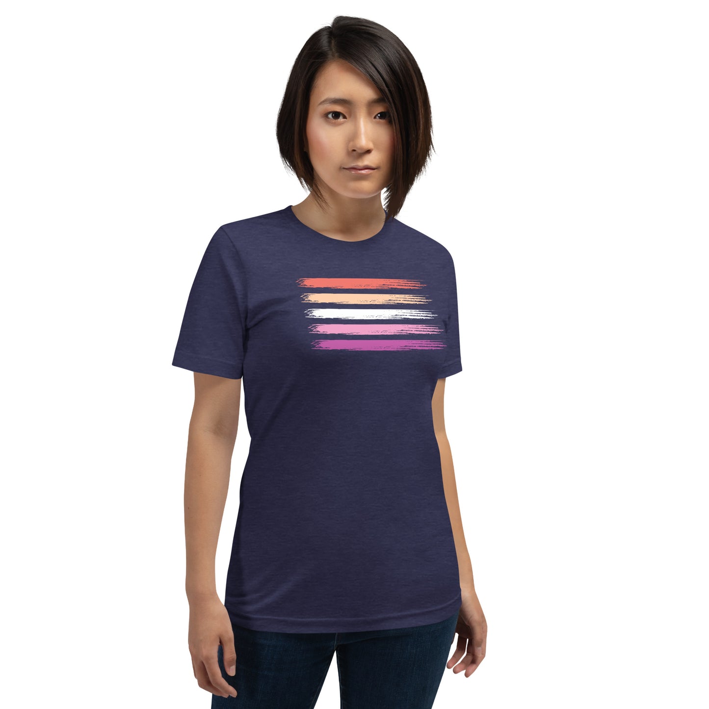 Lesbian Pride Flag unisex t-shirt