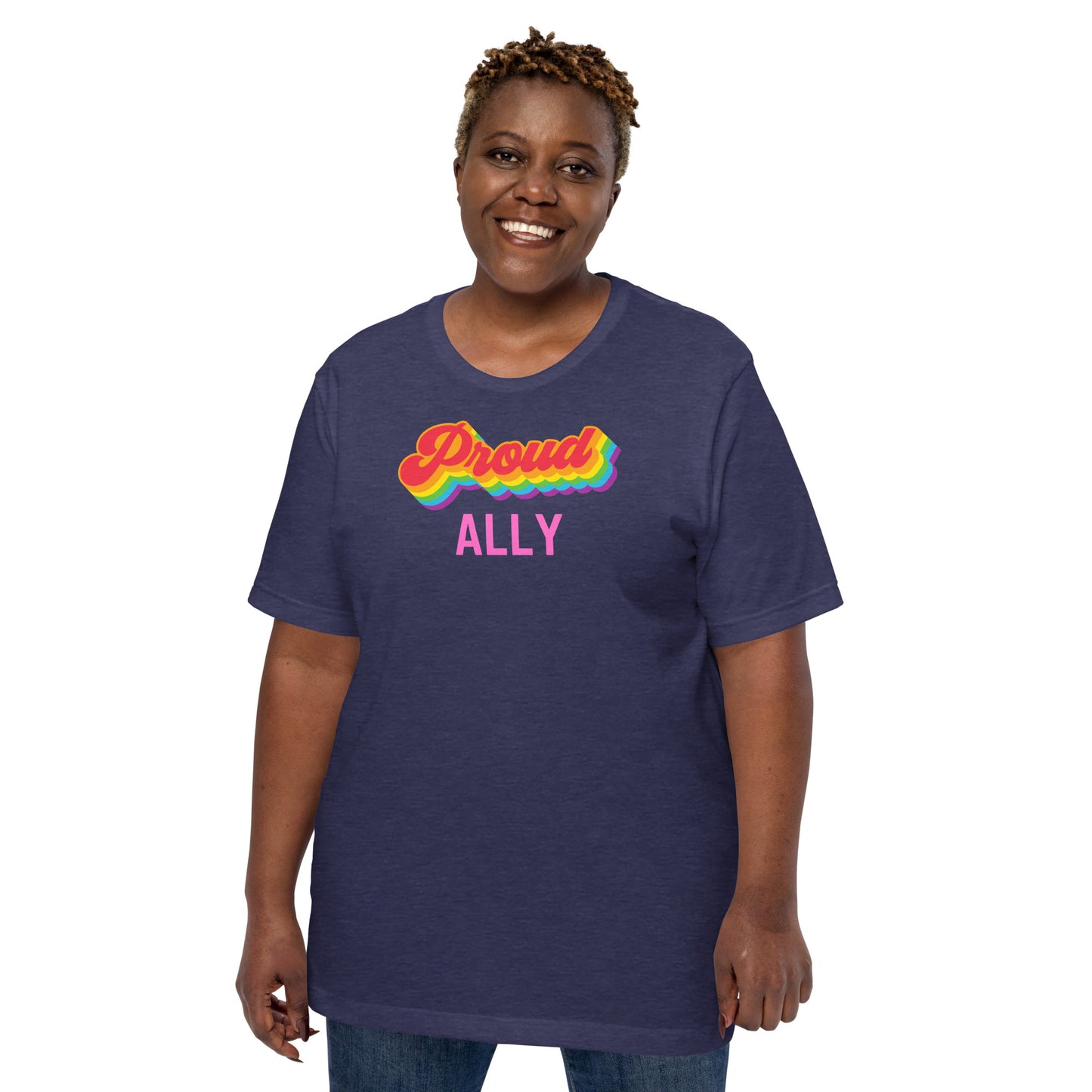 "Proud Ally" unisex t-shirt