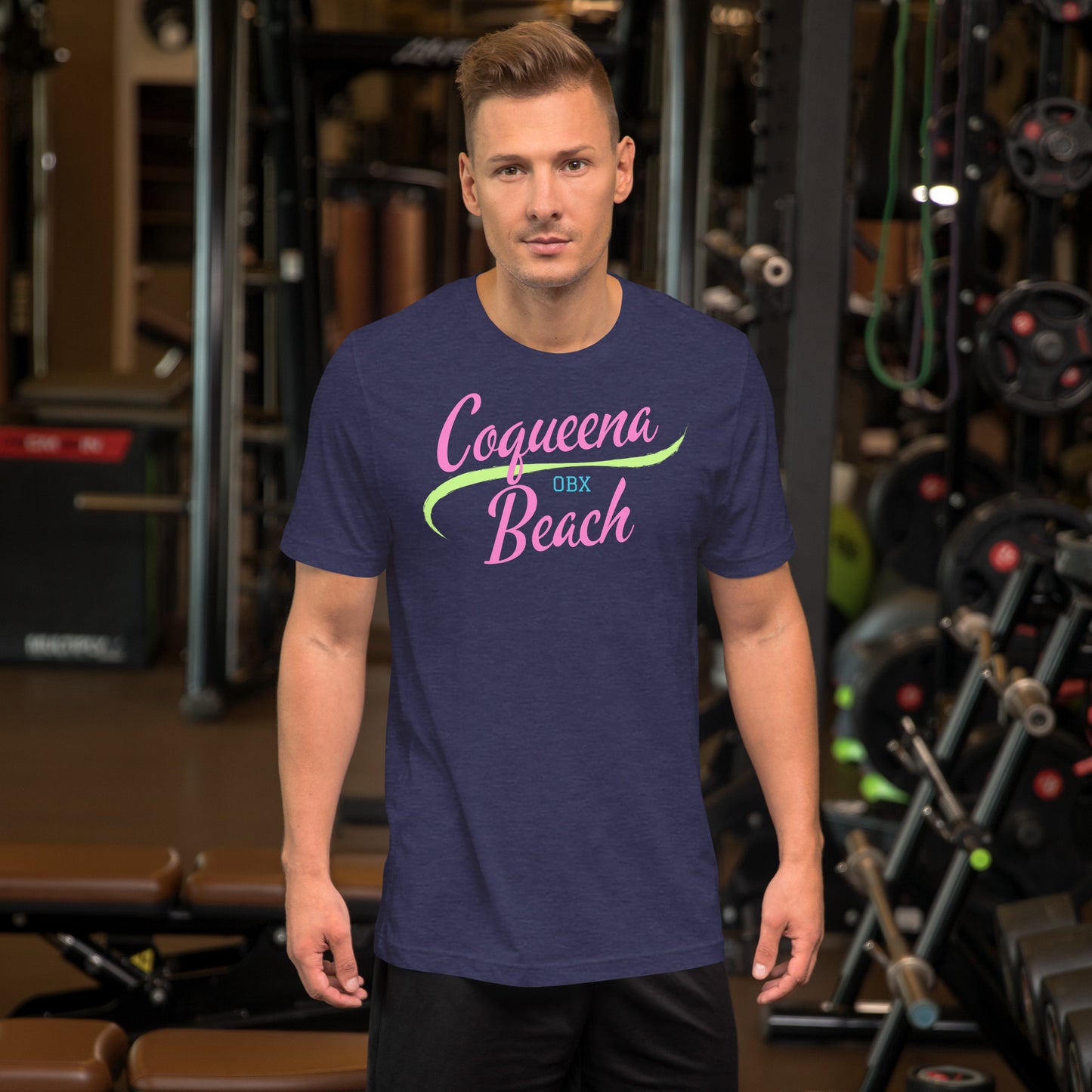 "Coqueena Beach" unisex t-shirt