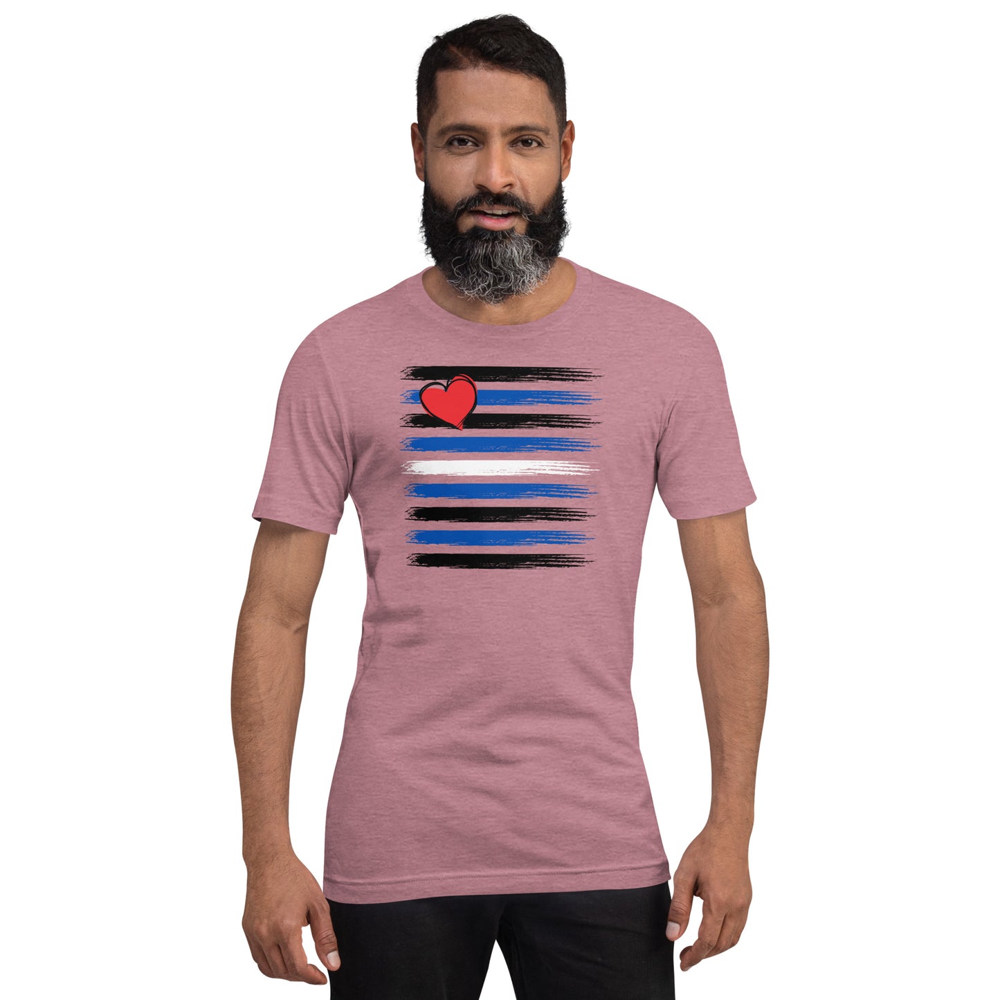 Leather Pride Flag unisex t-shirt