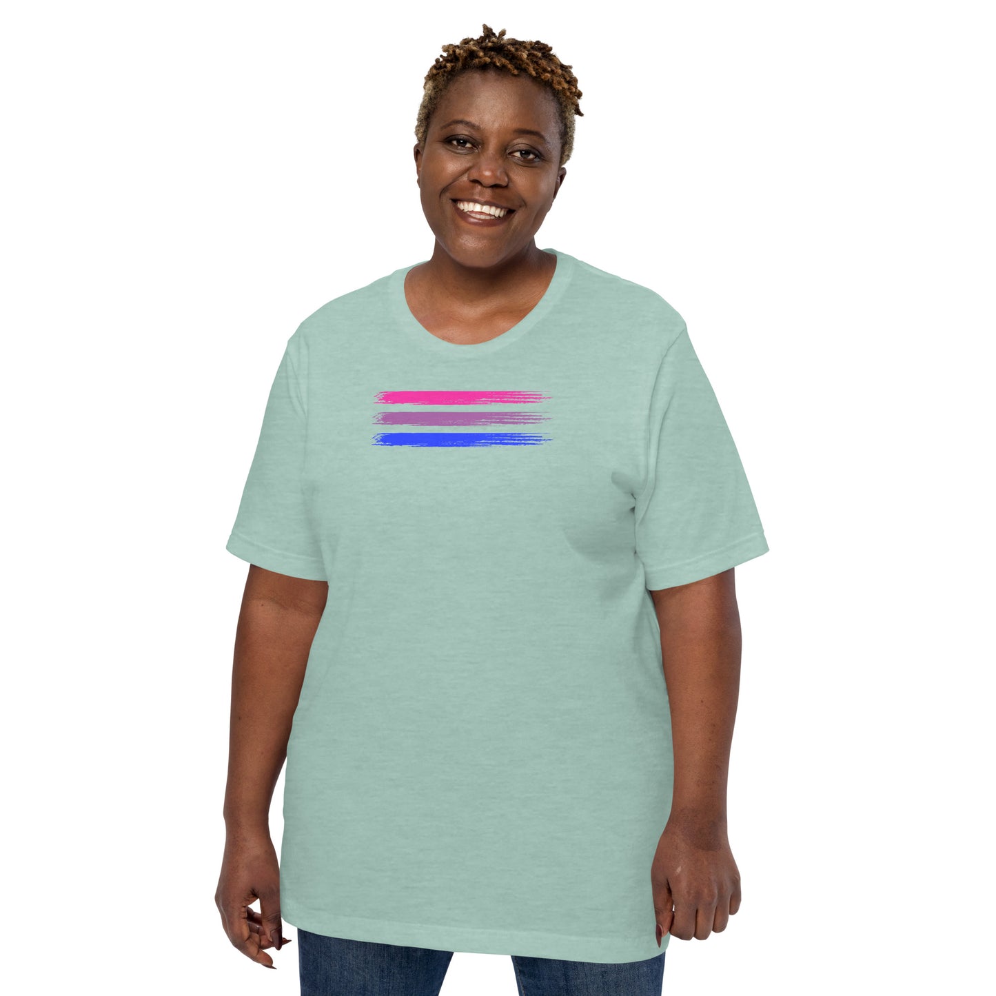 Bisexual Pride Flag unisex t-shirt