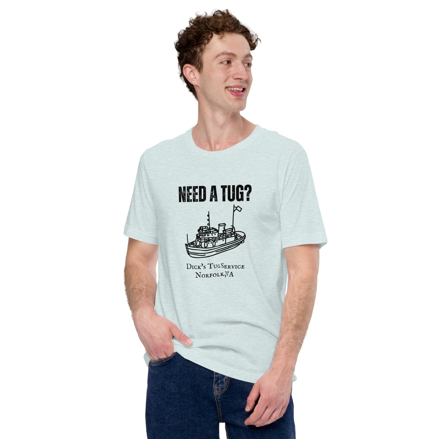 "Need a Tug?" Unisex t-shirt