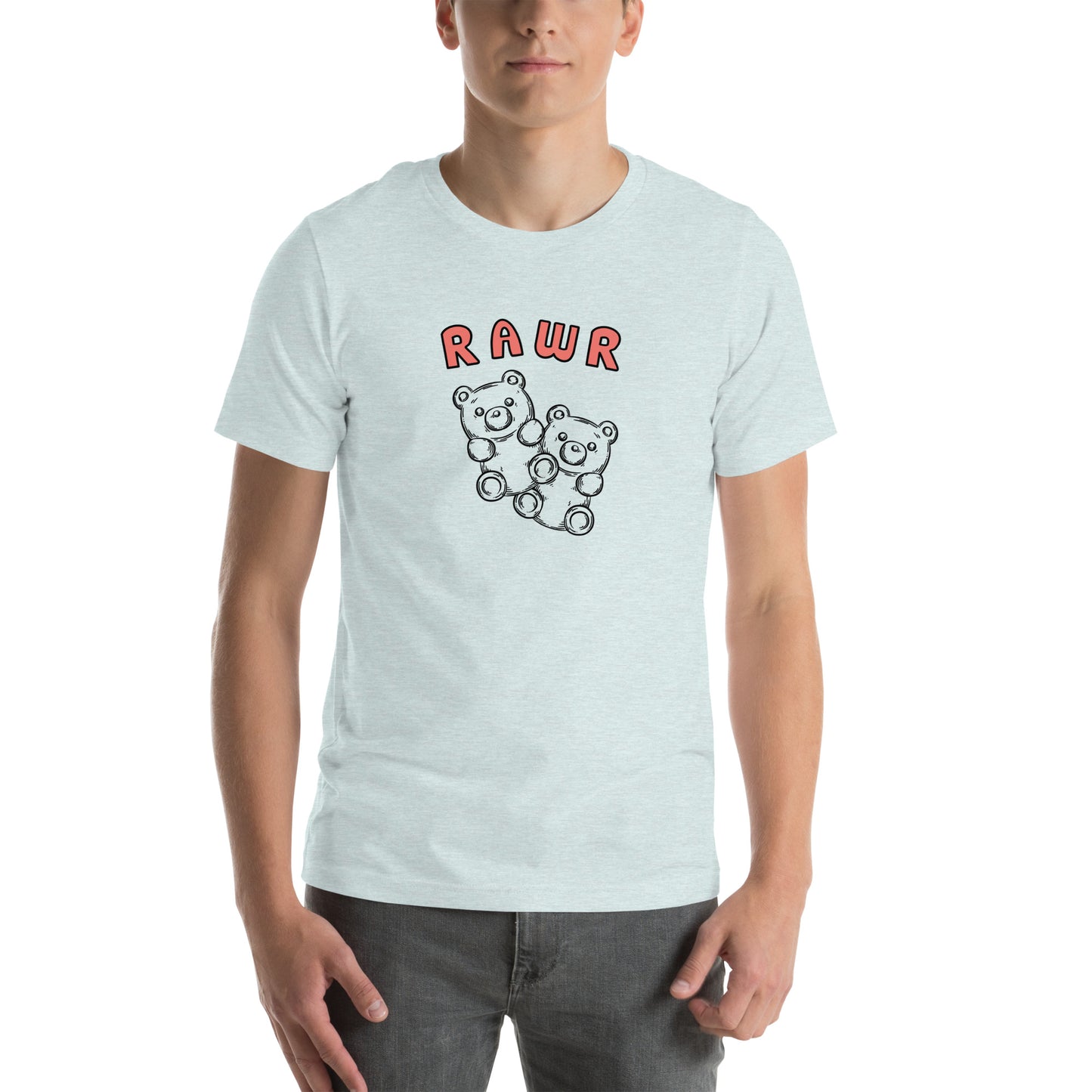 "Rawr!" Unisex t-shirt
