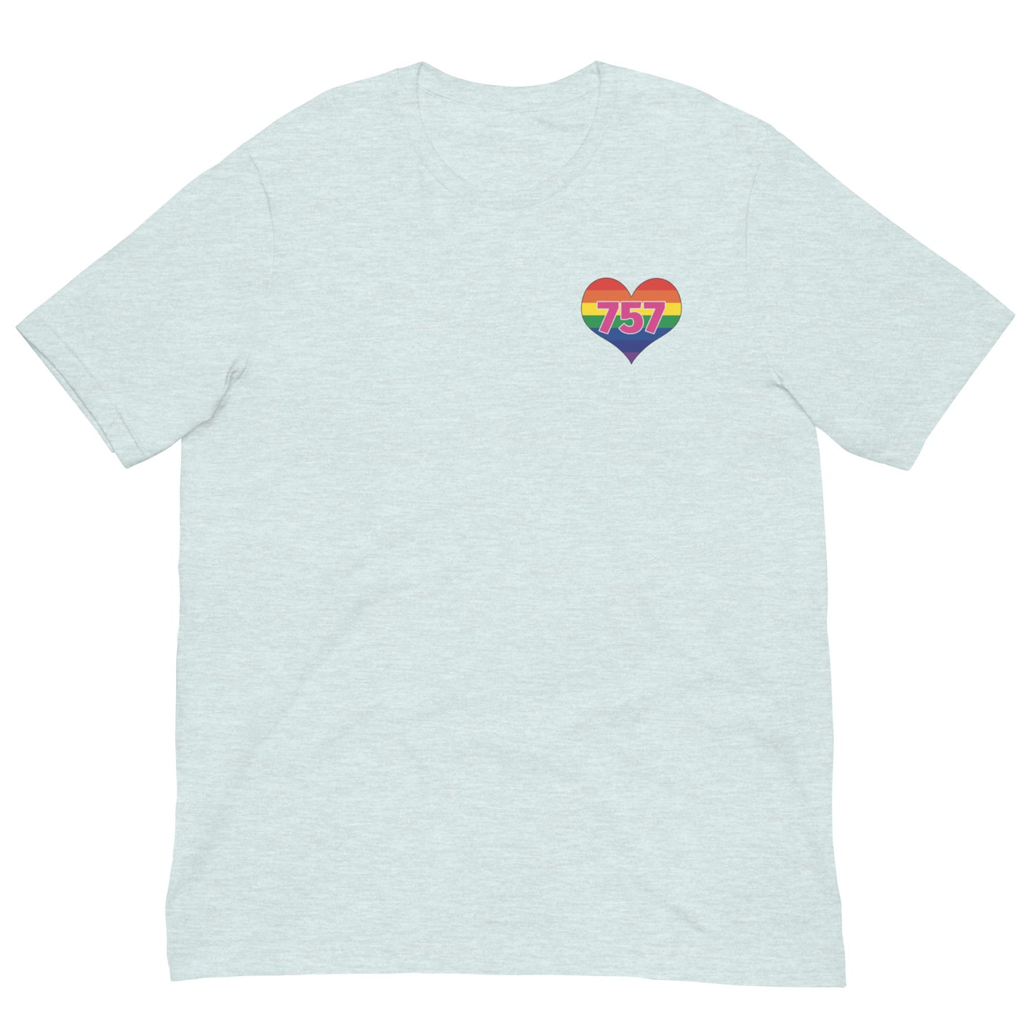 "I Heart 757" Unisex t-shirt