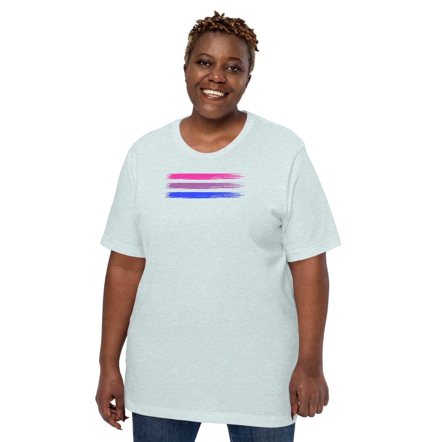 Bisexual Pride Flag unisex t-shirt
