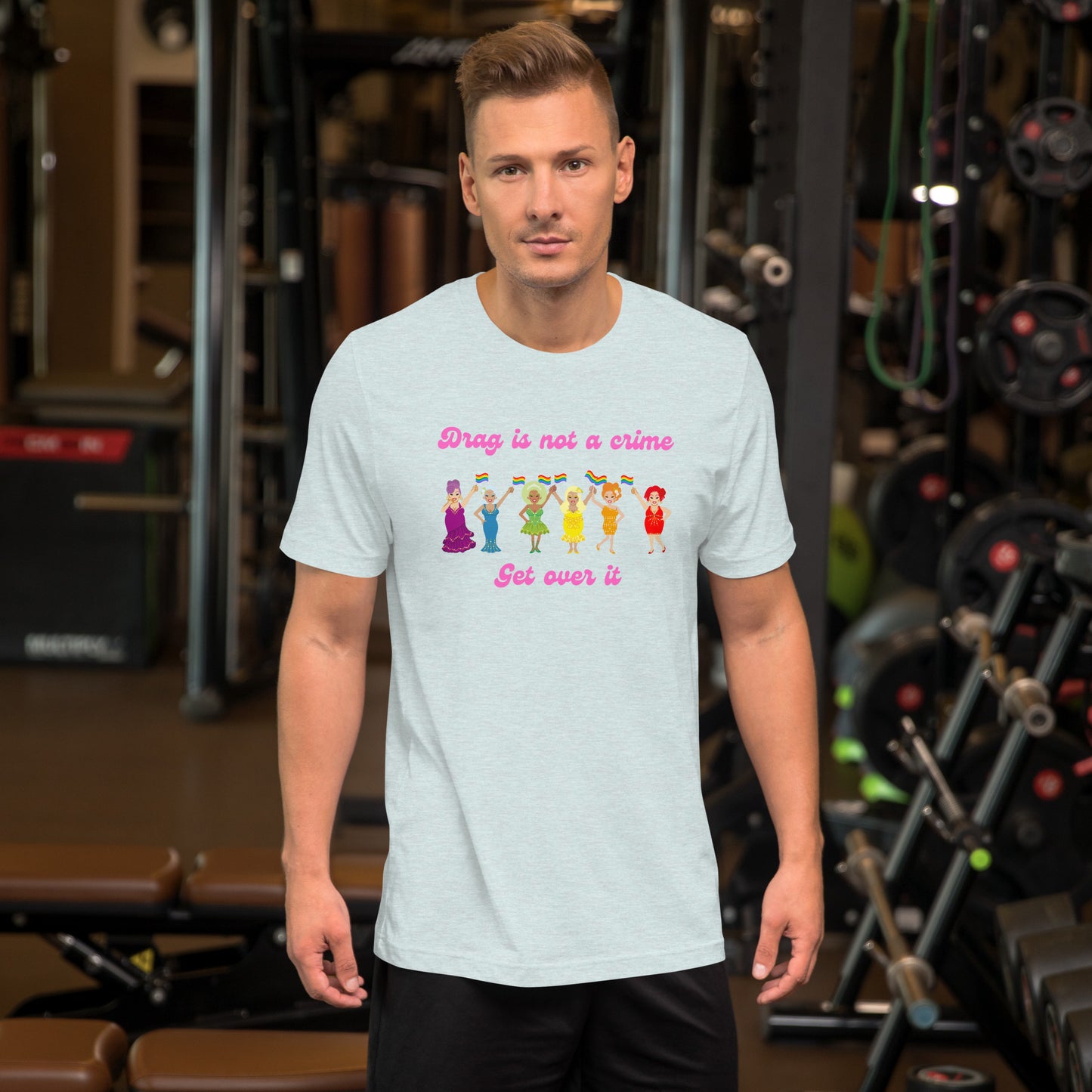 "Drag Is Not a Crime" unisex t-shirt