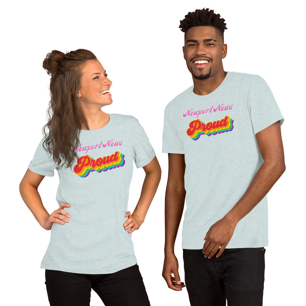 "Newport News Proud" unisex t-shirt