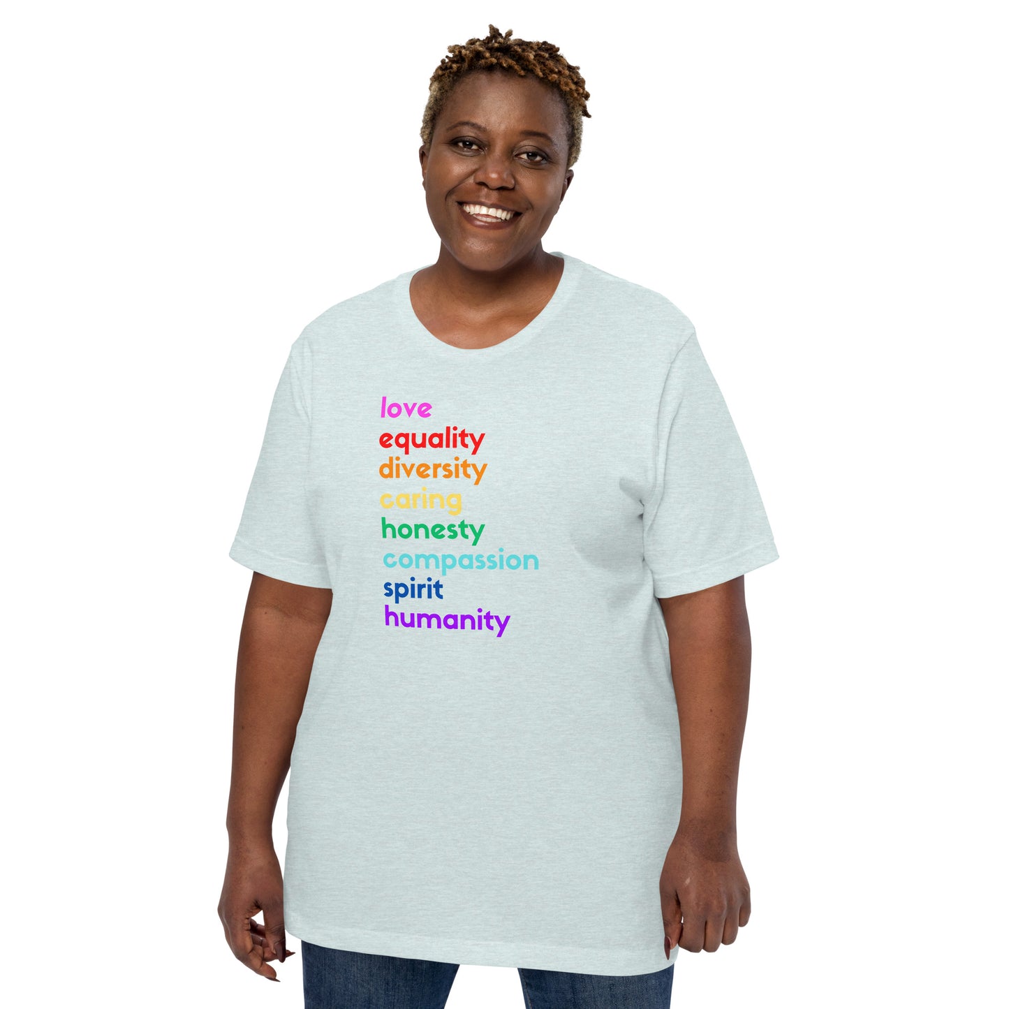 "Love Leads the Way" unisex t-shirt