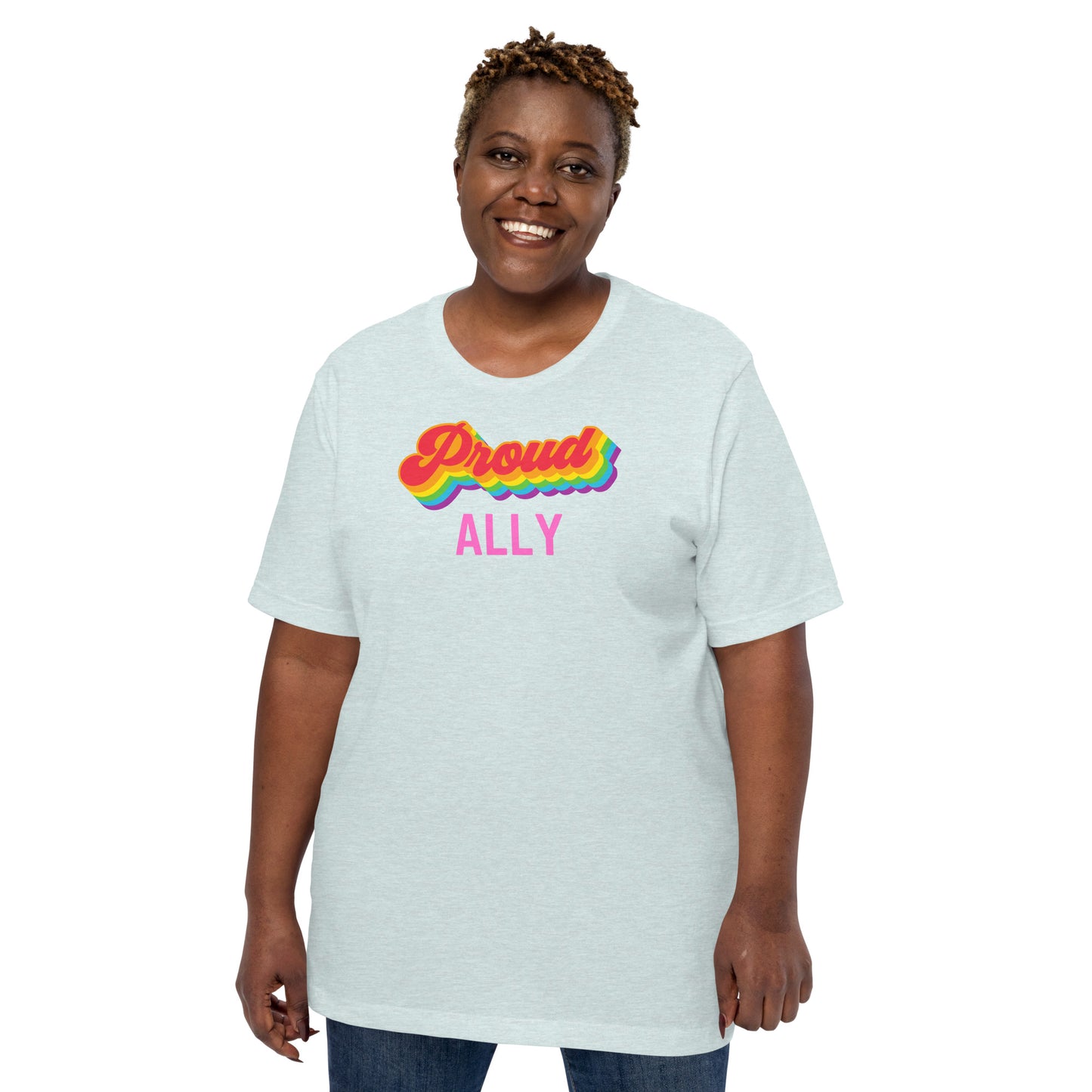 "Proud Ally" unisex t-shirt