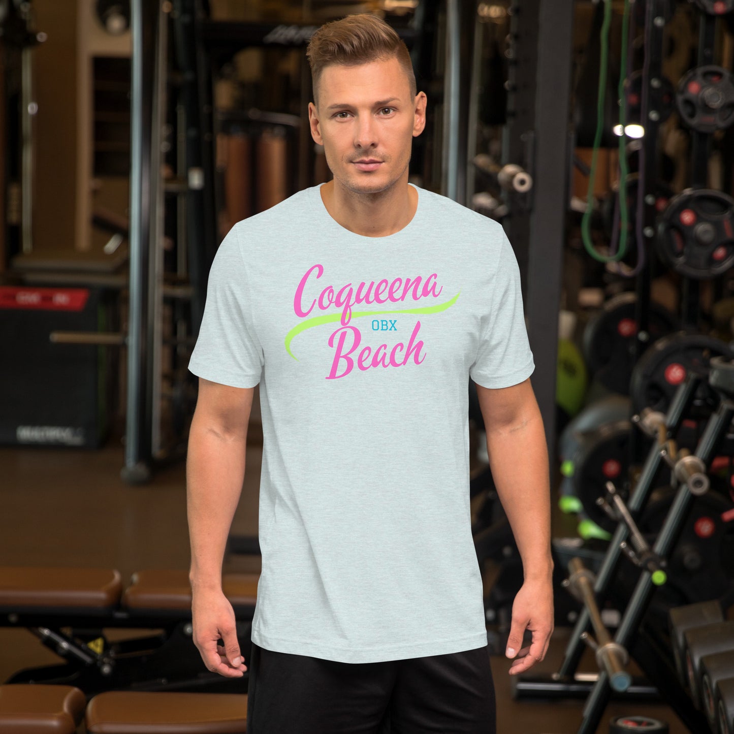 "Coqueena Beach" unisex t-shirt