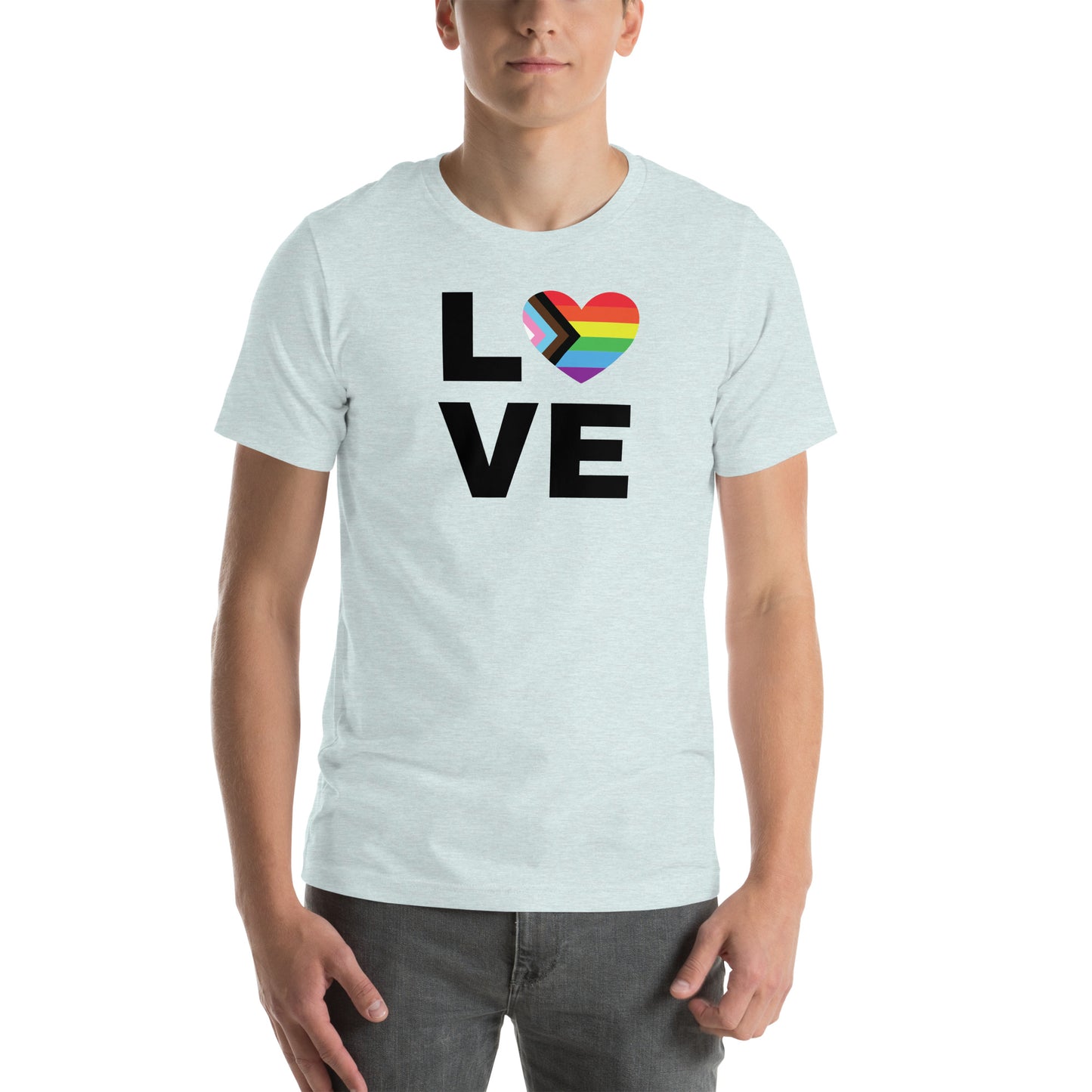 "LOVE" Unisex t-shirt