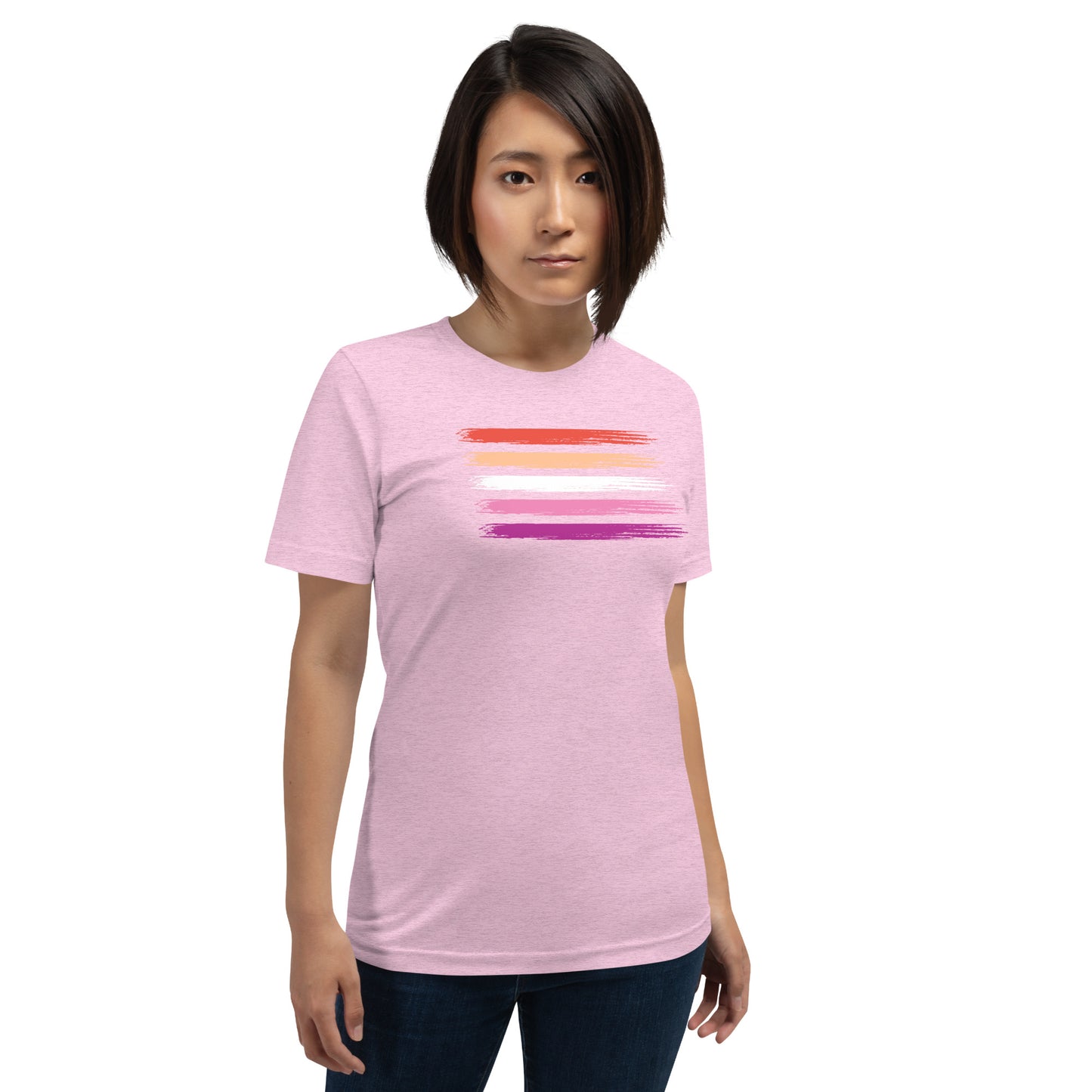Lesbian Pride Flag unisex t-shirt