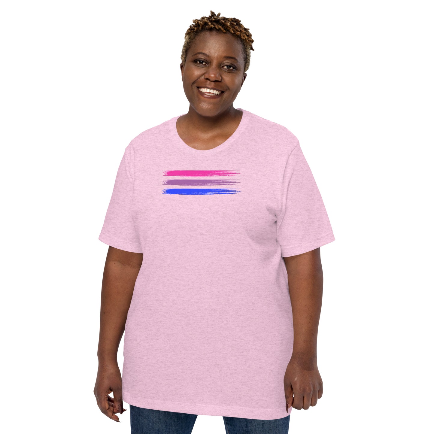 Bisexual Pride Flag unisex t-shirt