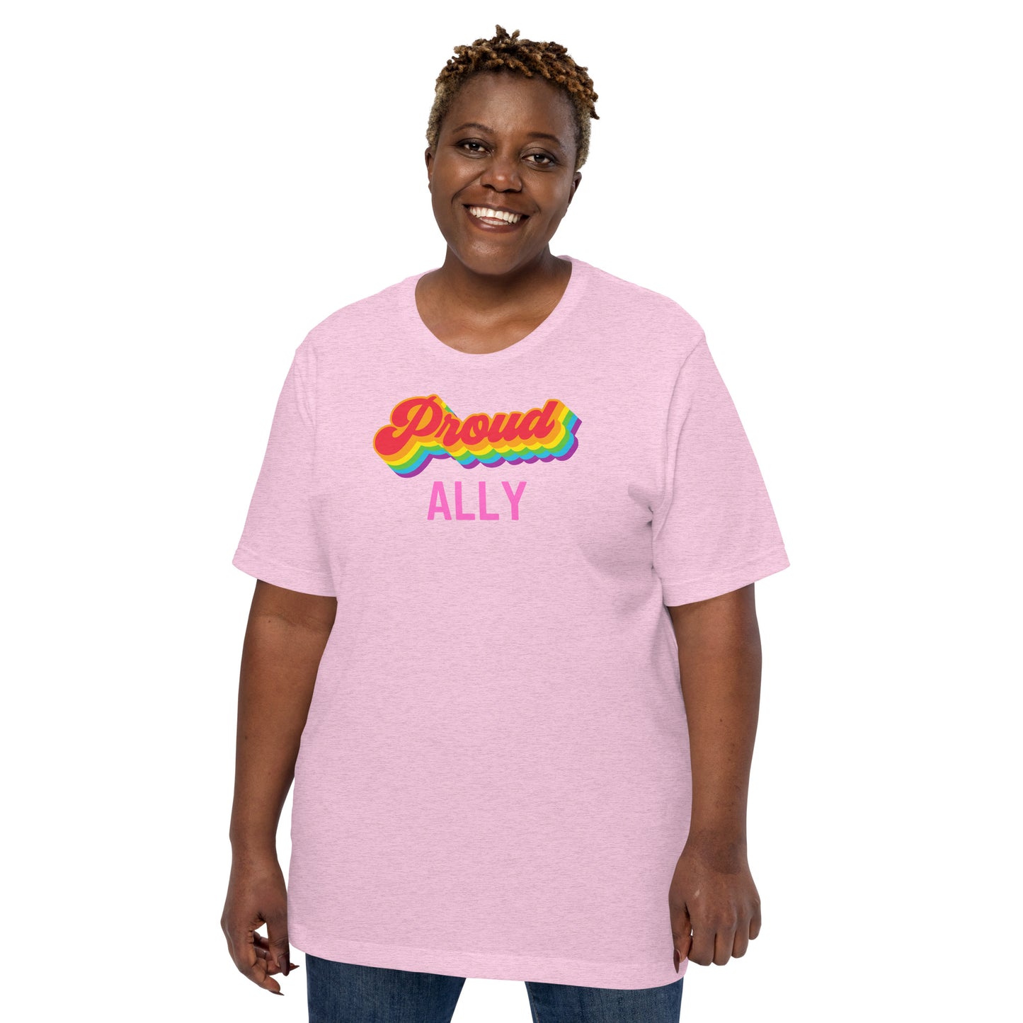 "Proud Ally" unisex t-shirt