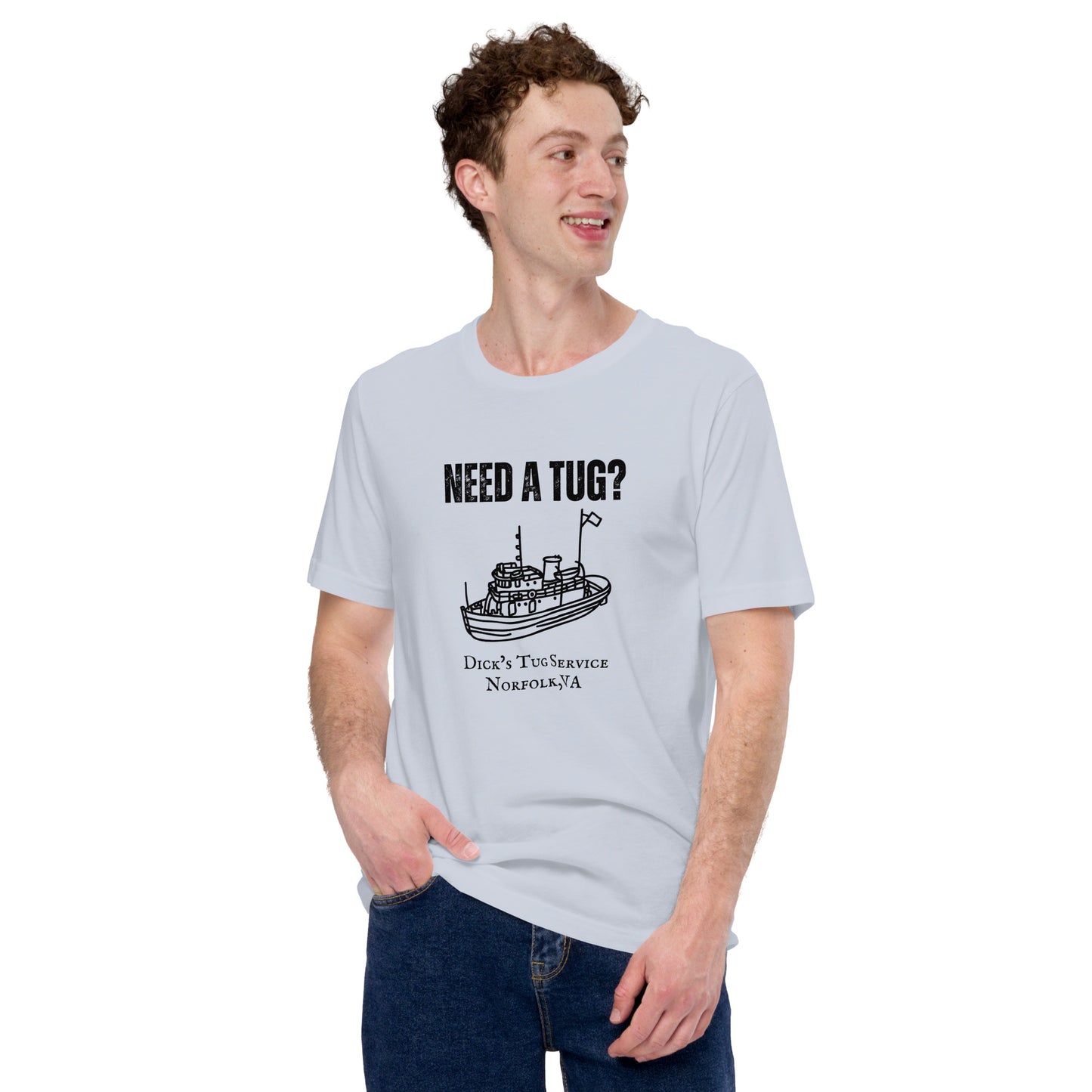 "Need a Tug?" Unisex t-shirt