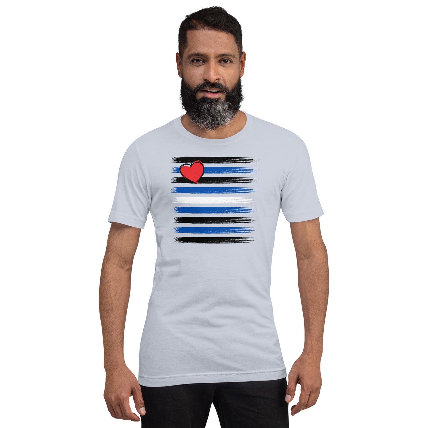 Leather Pride Flag unisex t-shirt