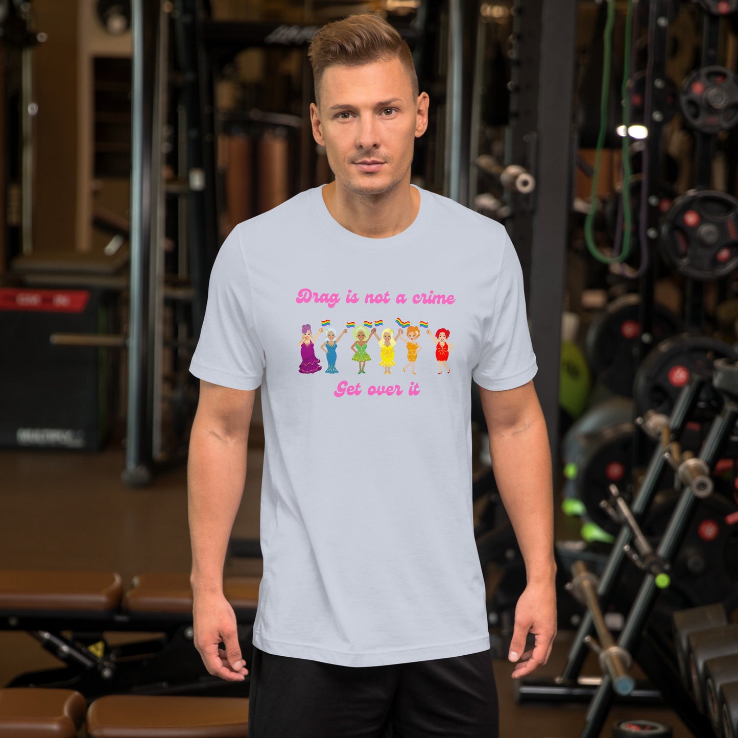 "Drag Is Not a Crime" unisex t-shirt