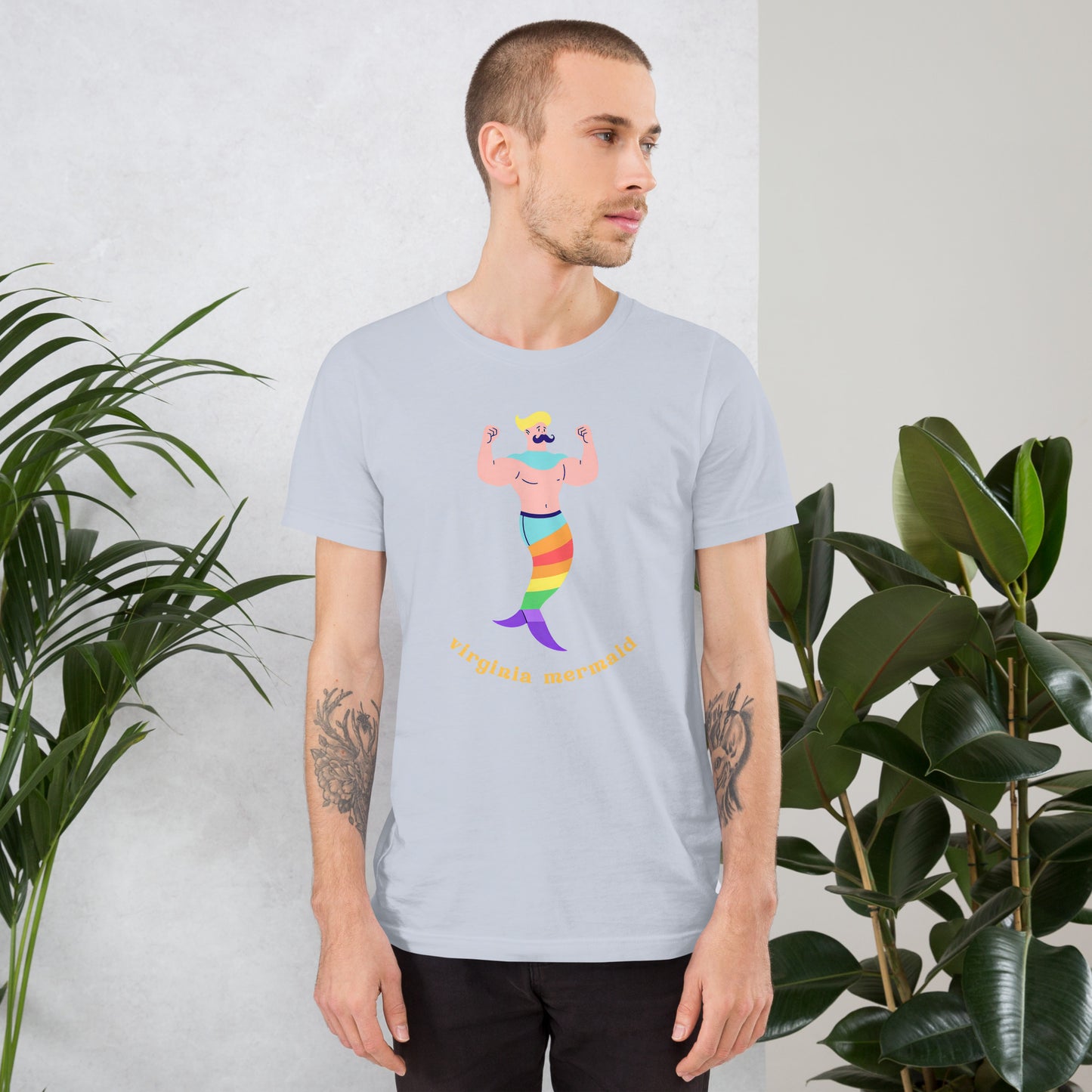 "Virginia Mermaid" unisex t-shirt