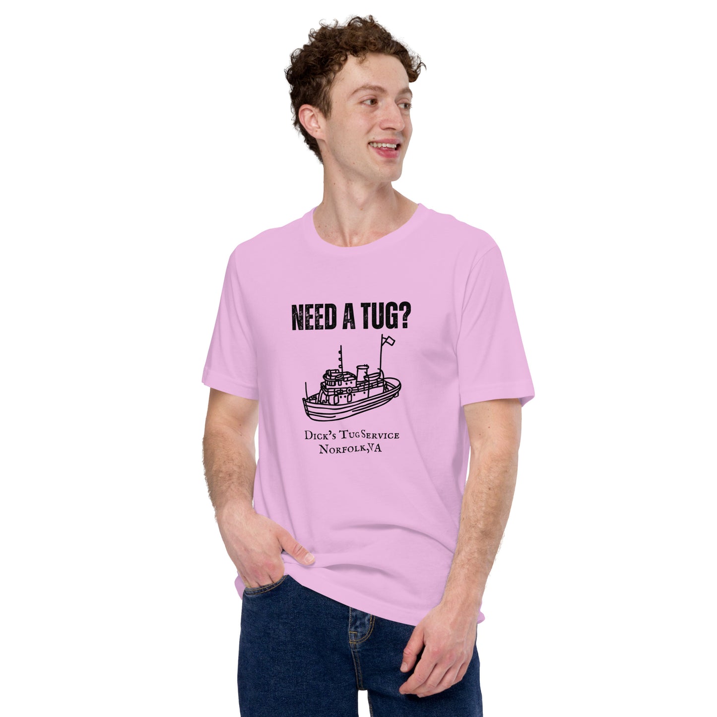 "Need a Tug?" Unisex t-shirt