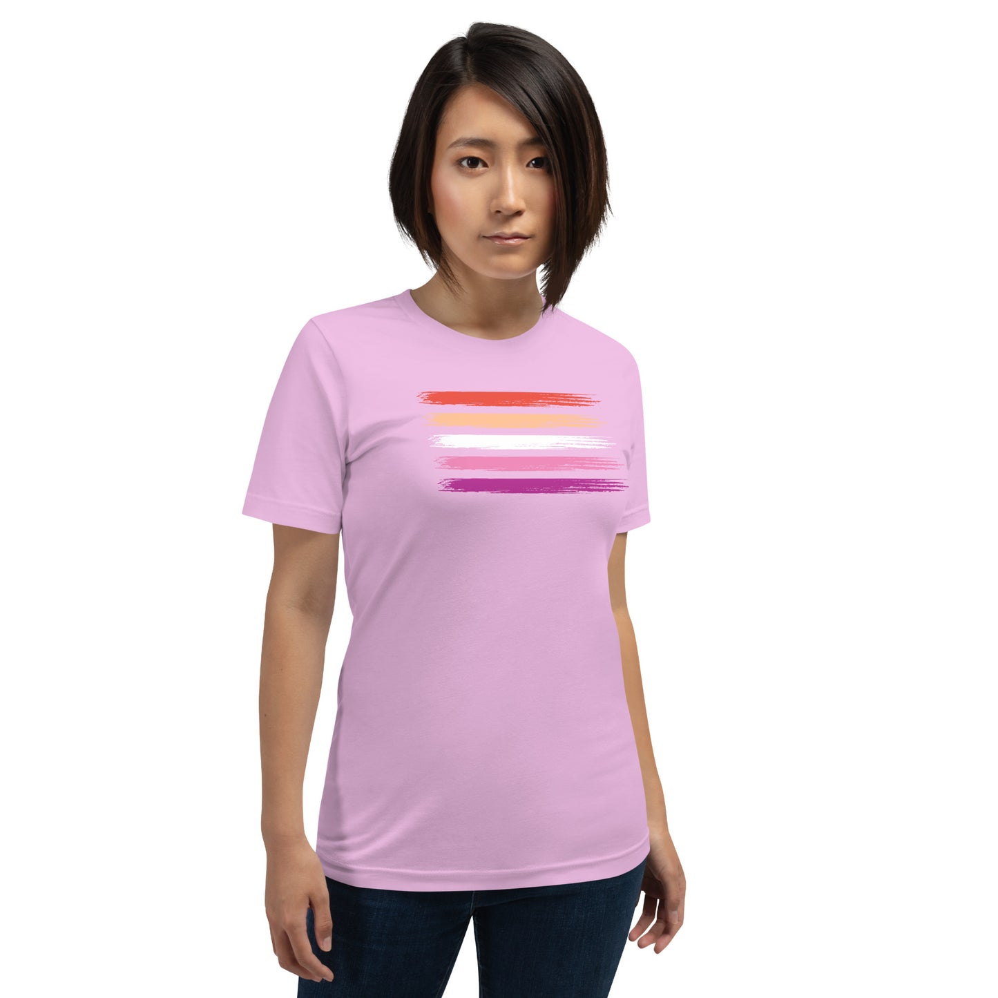 Lesbian Pride Flag unisex t-shirt