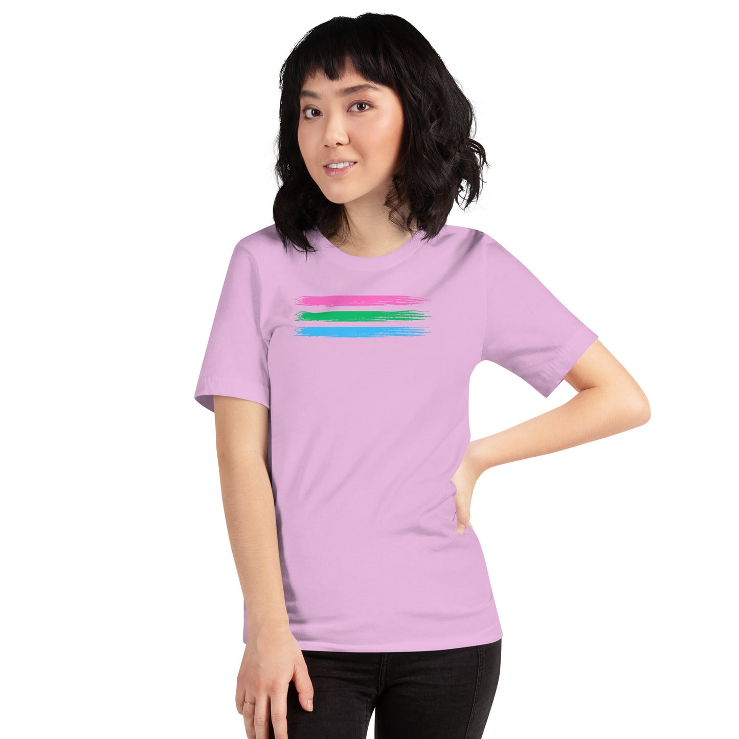 Polysexual Pride Flag unisex t-shirt