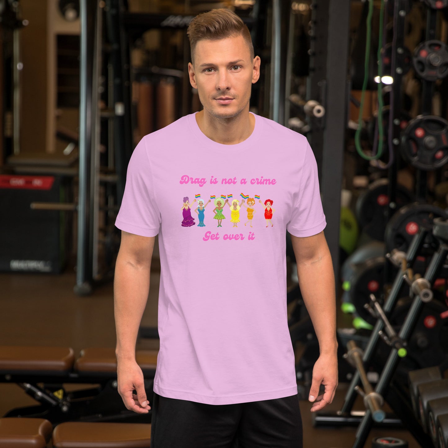 "Drag Is Not a Crime" unisex t-shirt