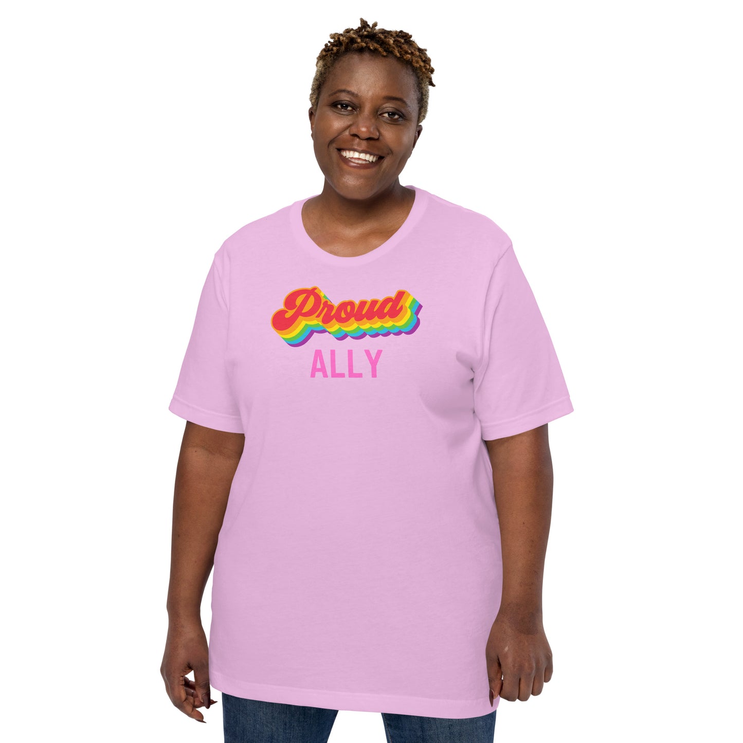 "Proud Ally" unisex t-shirt