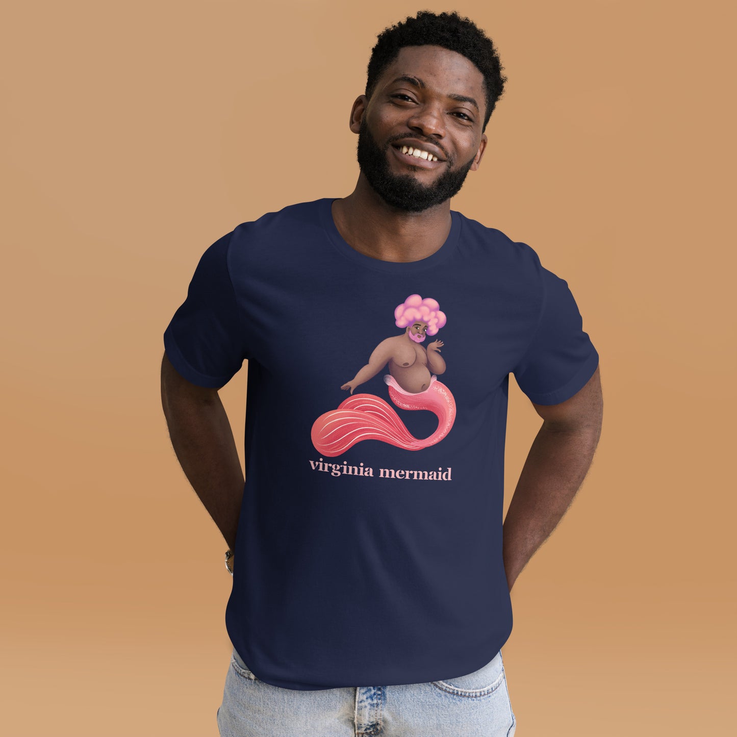 "Virginia Mermaid" Unisex t-shirt