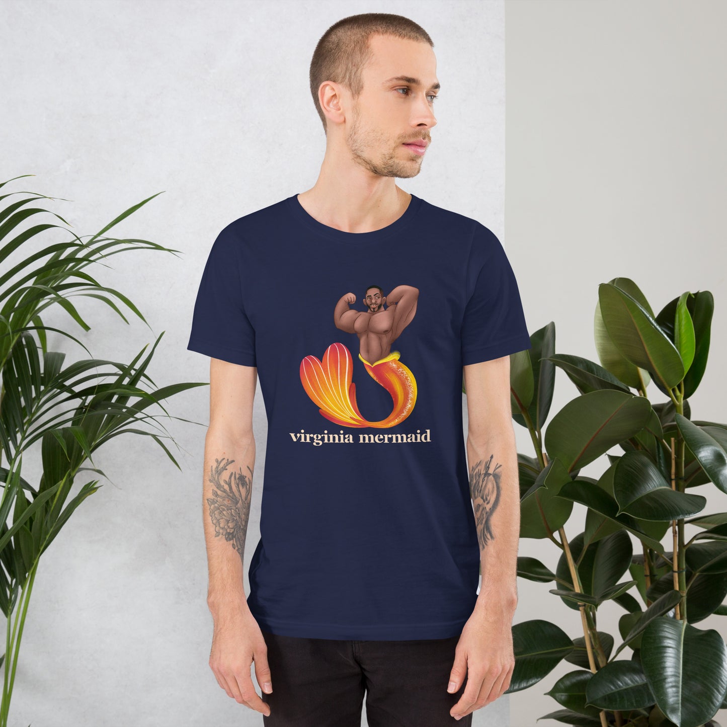 "Virginia Mermaid" Unisex t-shirt