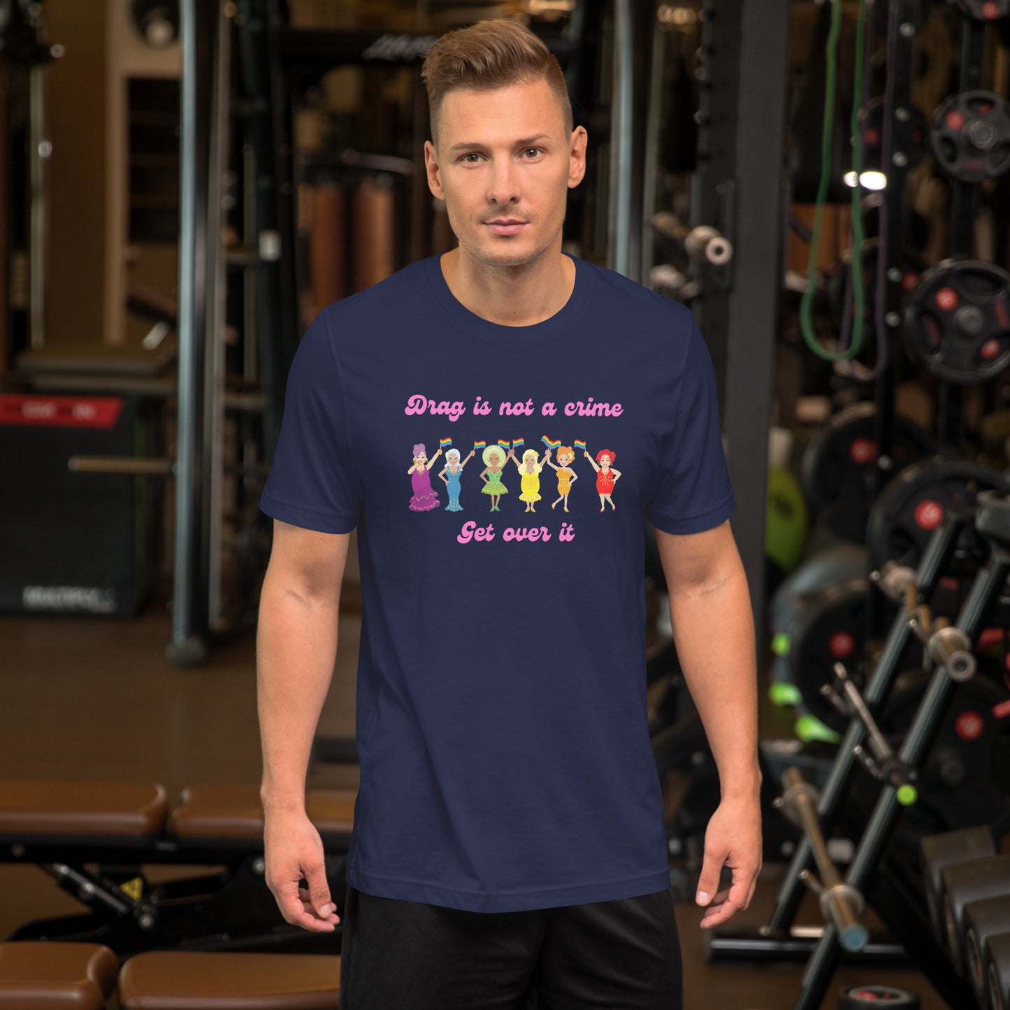 "Drag Is Not a Crime" unisex t-shirt