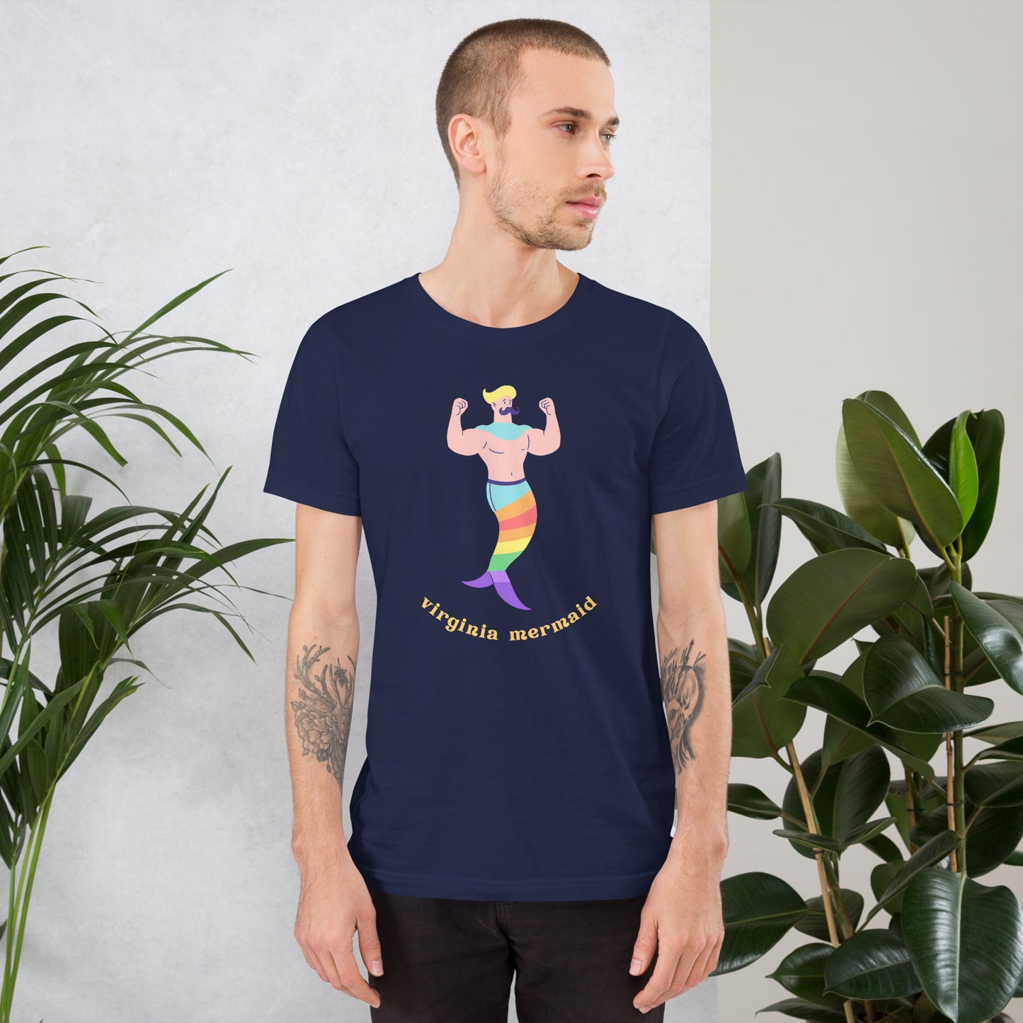 "Virginia Mermaid" unisex t-shirt