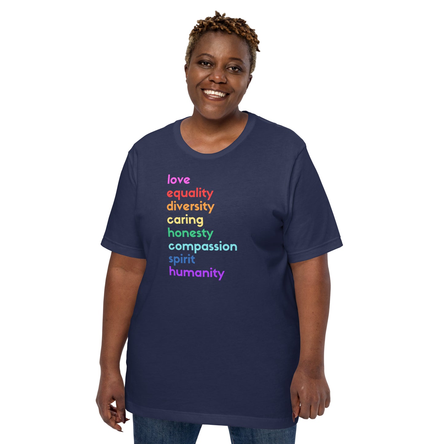 "Love Leads the Way" unisex t-shirt