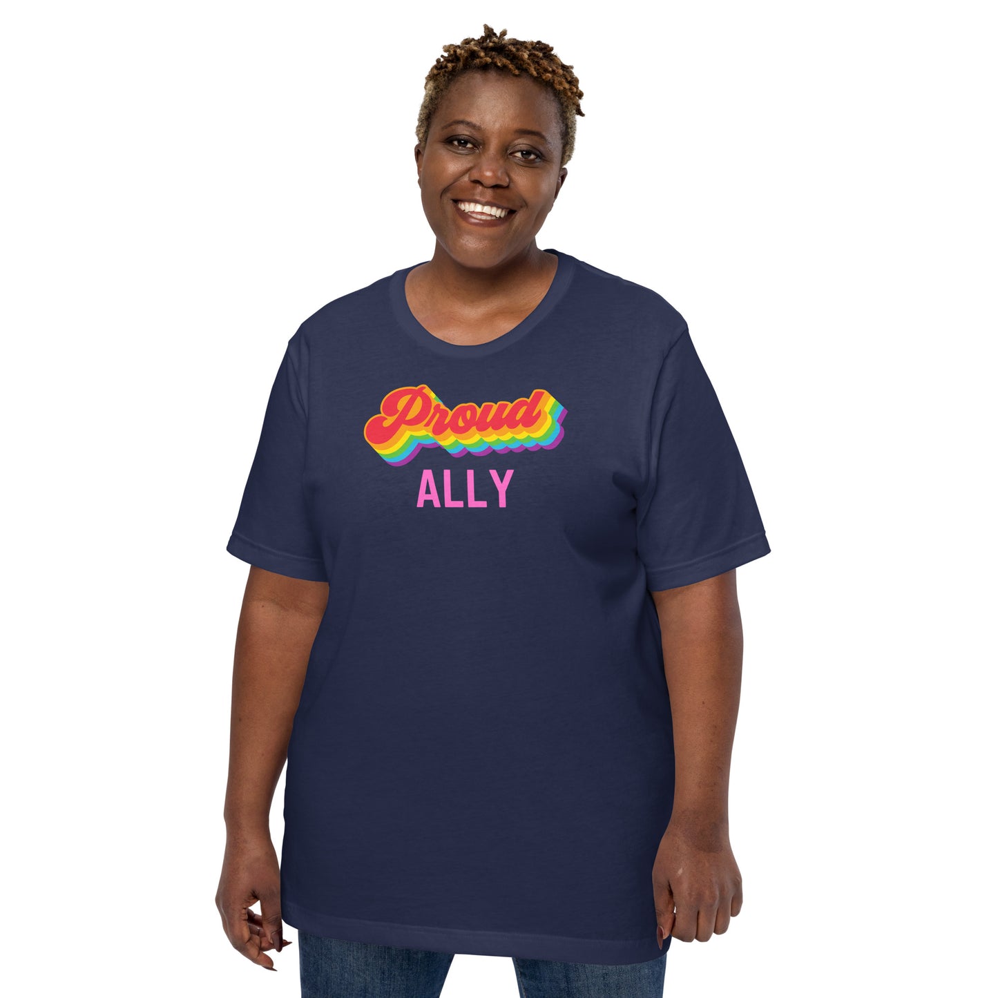"Proud Ally" unisex t-shirt