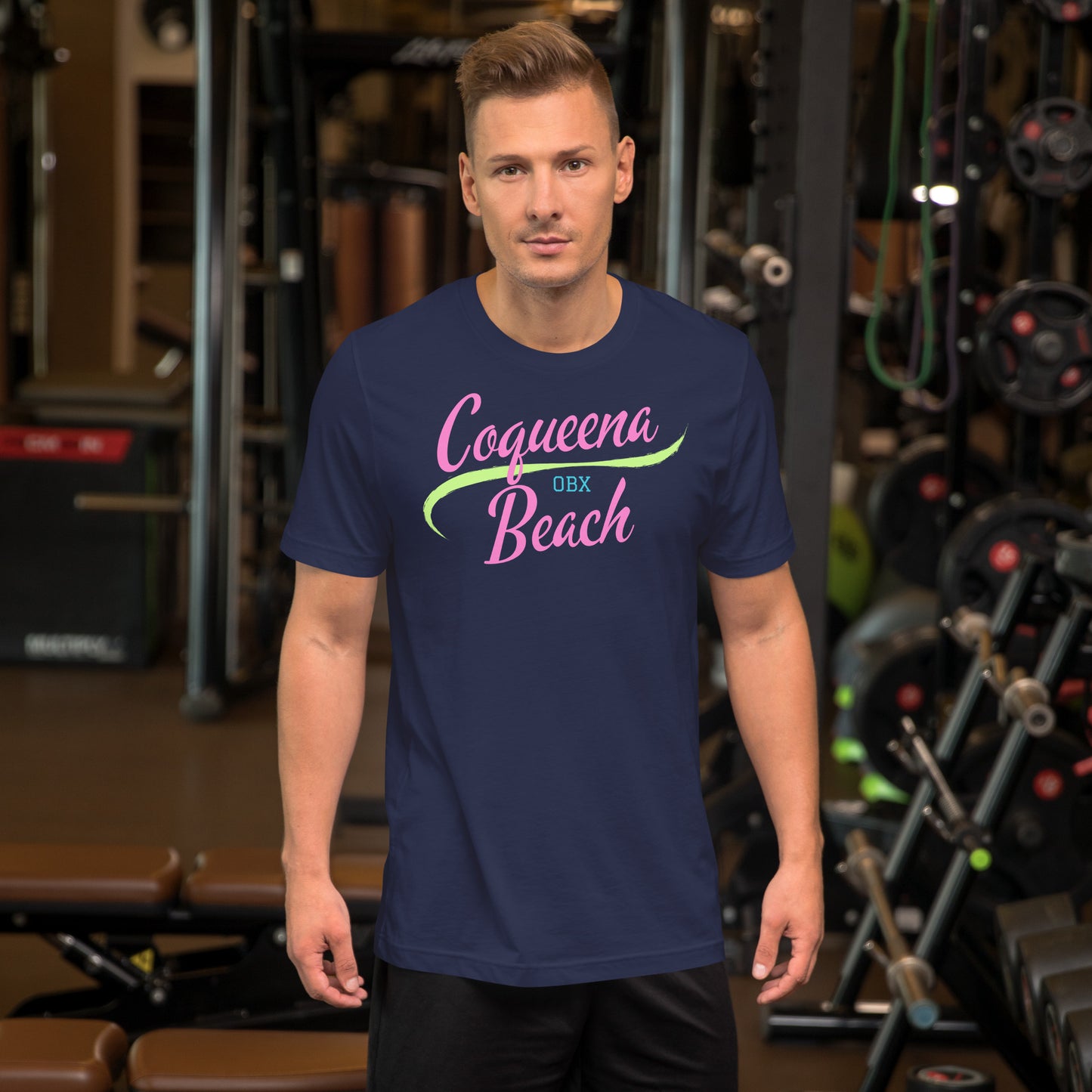 "Coqueena Beach" unisex t-shirt
