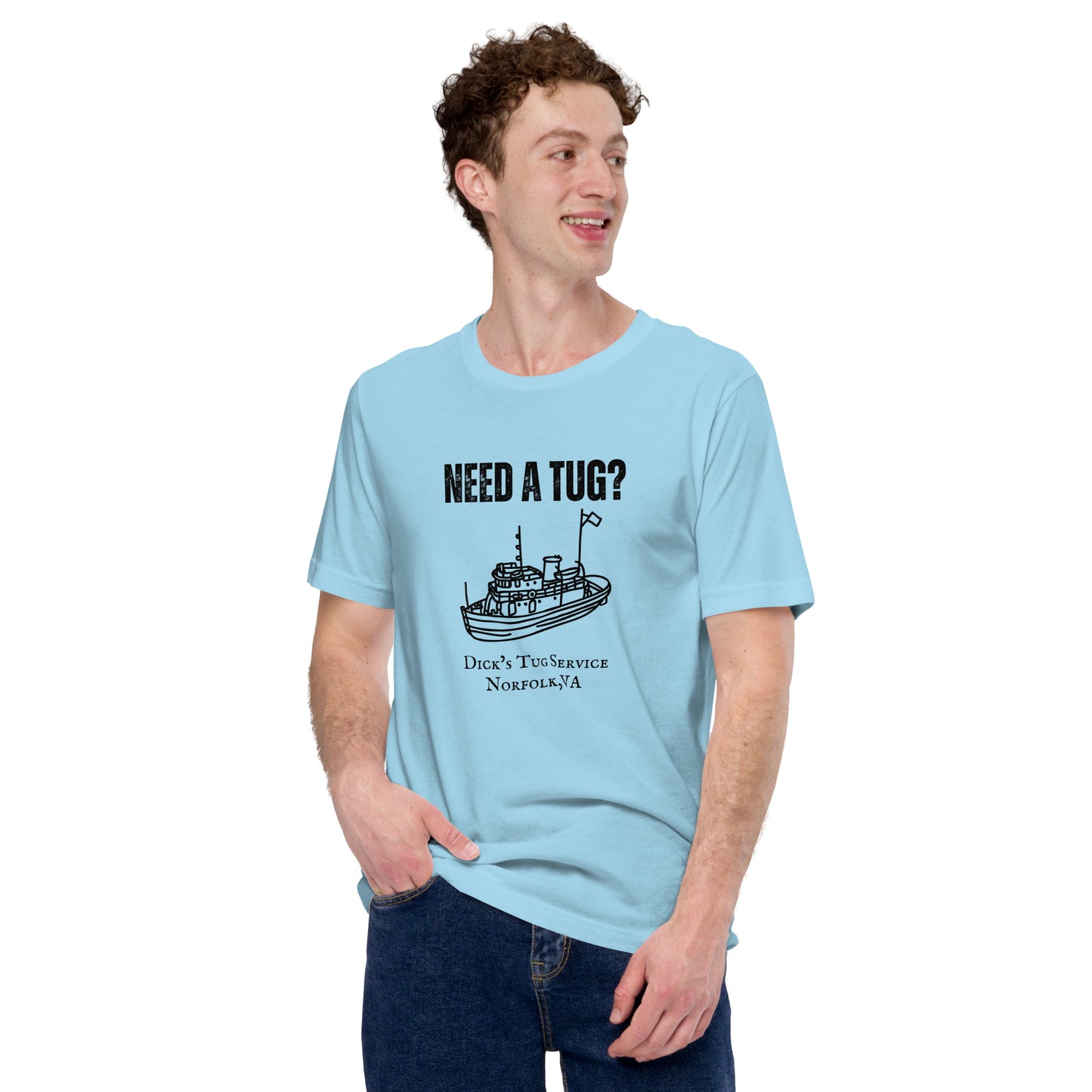 "Need a Tug?" Unisex t-shirt