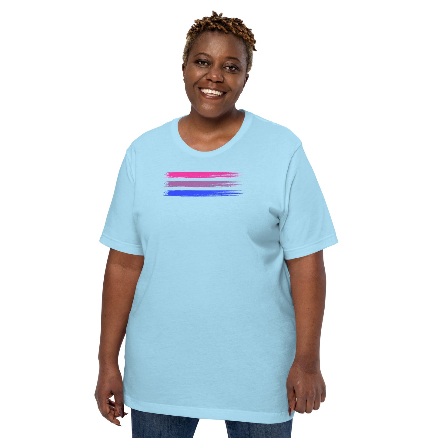 Bisexual Pride Flag unisex t-shirt