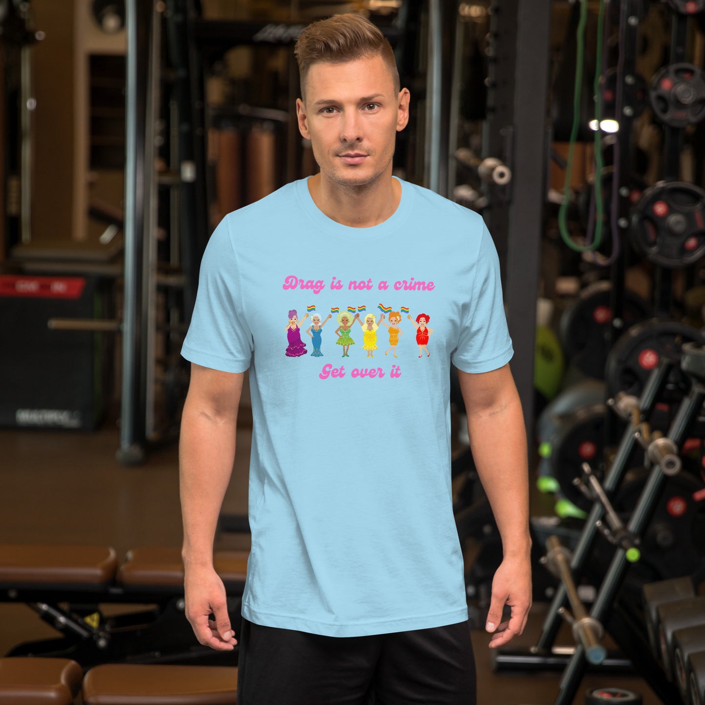 "Drag Is Not a Crime" unisex t-shirt