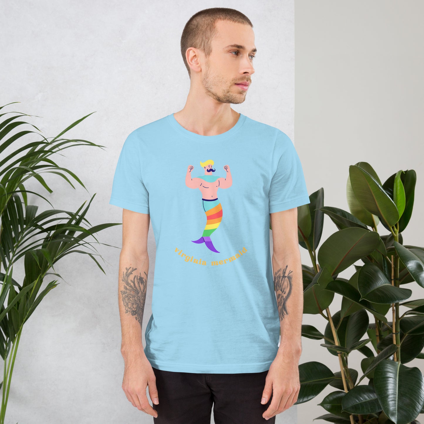 "Virginia Mermaid" unisex t-shirt