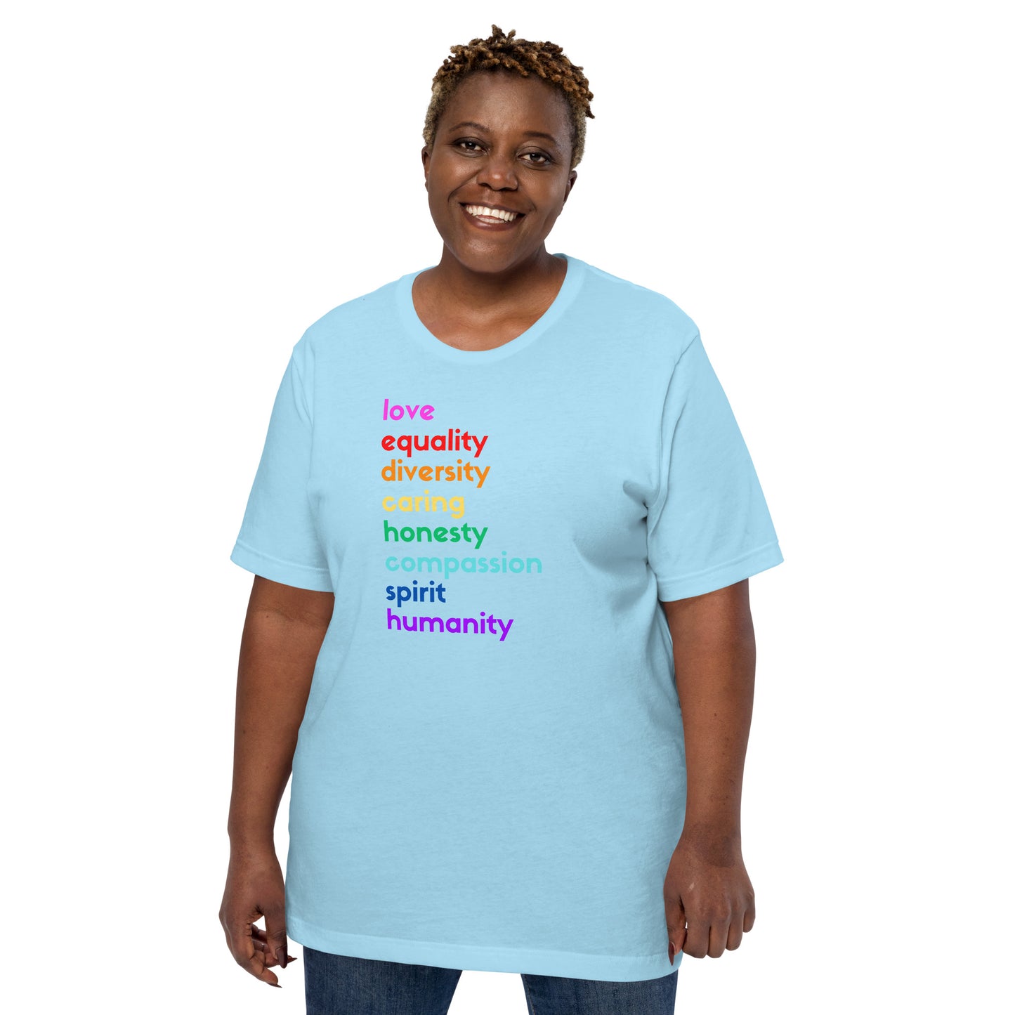 "Love Leads the Way" unisex t-shirt