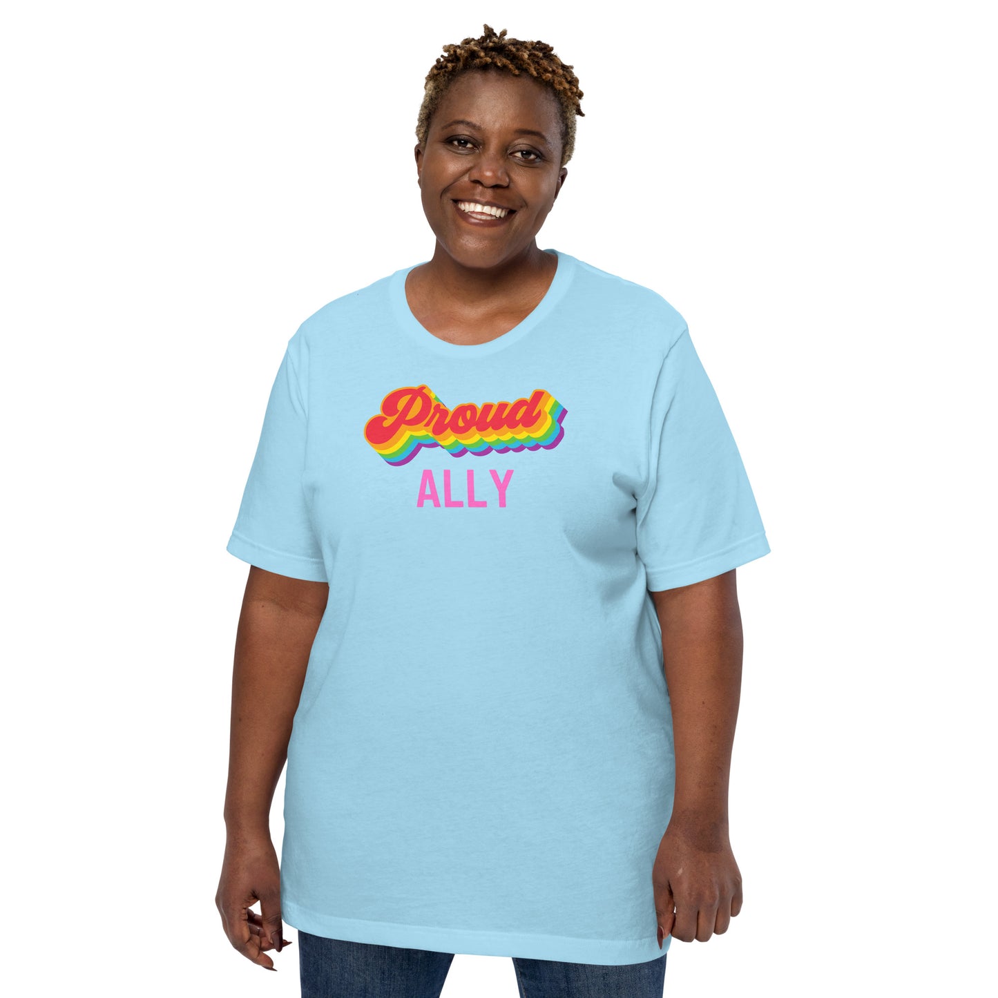 "Proud Ally" unisex t-shirt