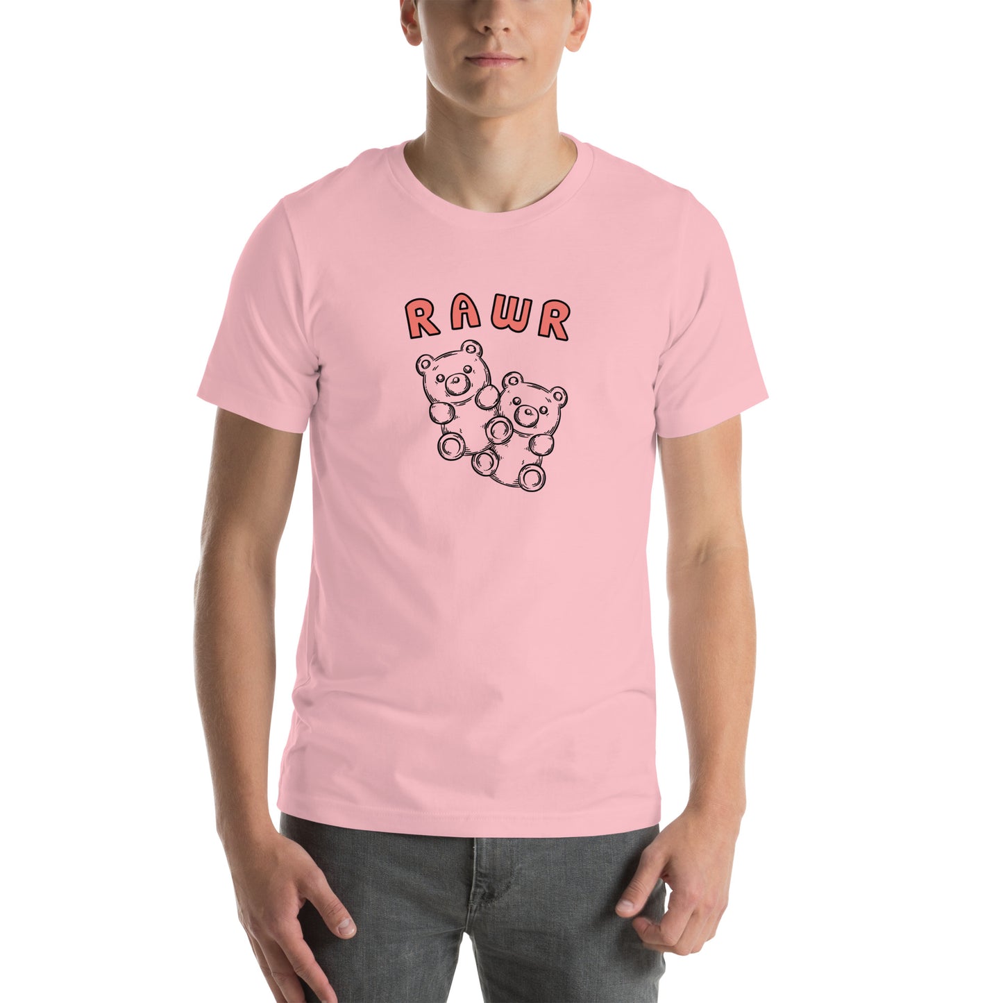 "Rawr!" Unisex t-shirt