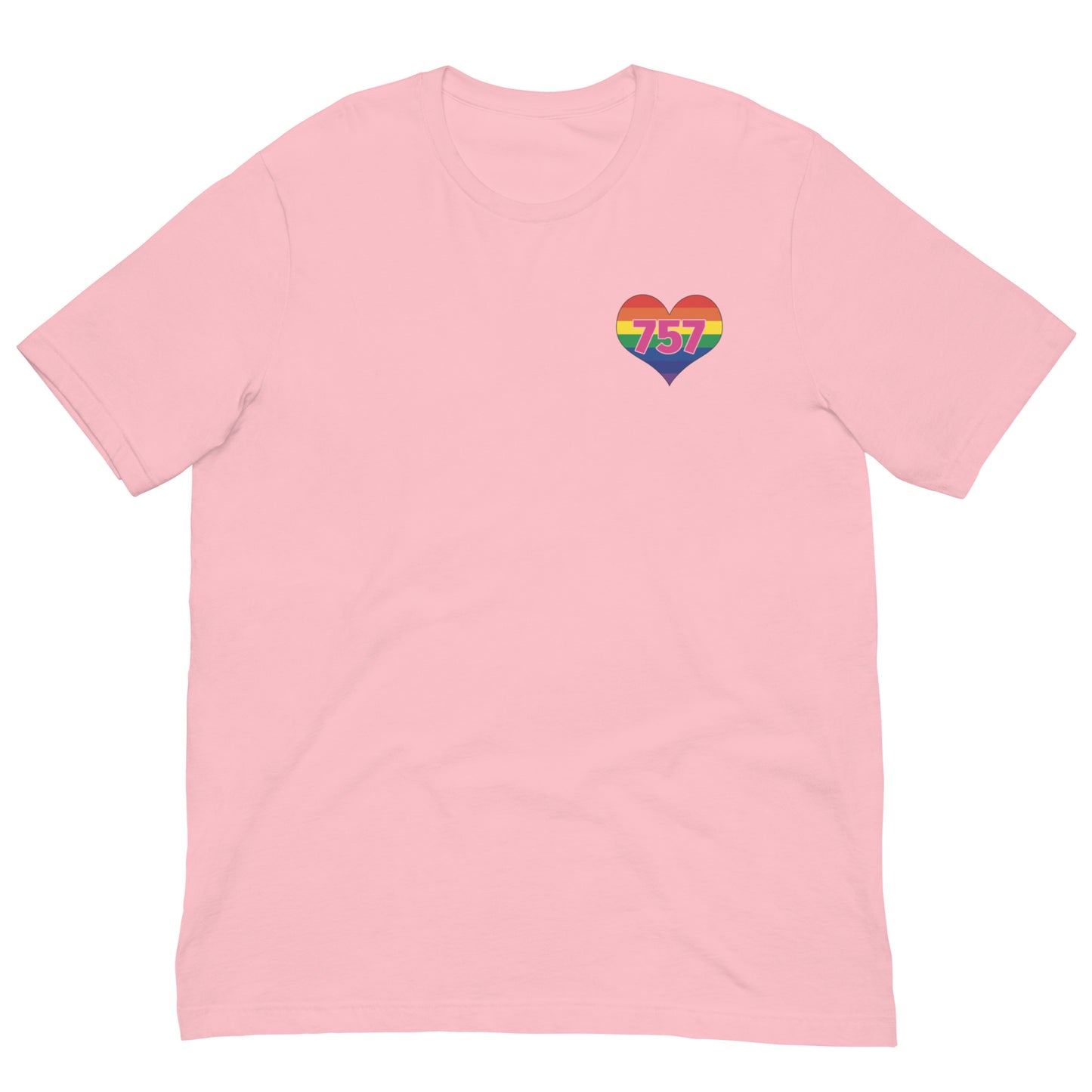 "I Heart 757" Unisex t-shirt