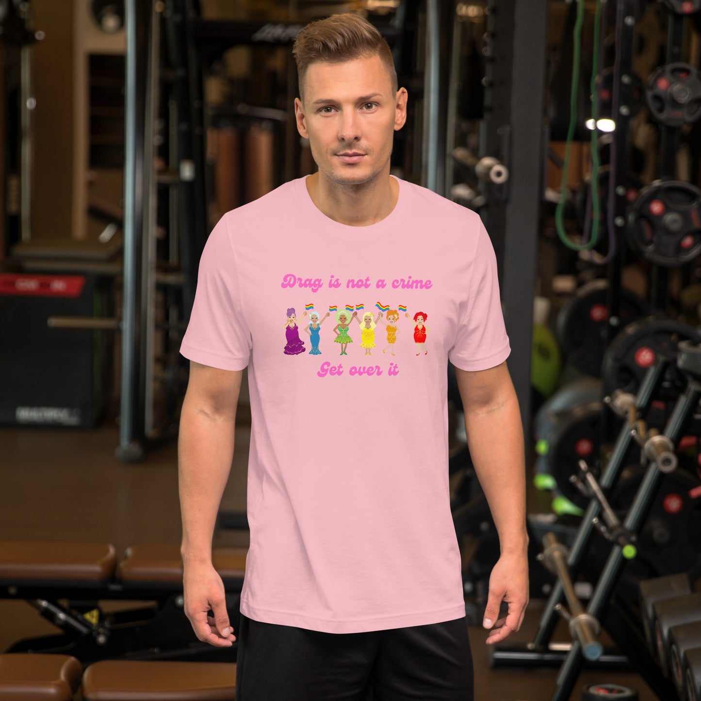 "Drag Is Not a Crime" unisex t-shirt