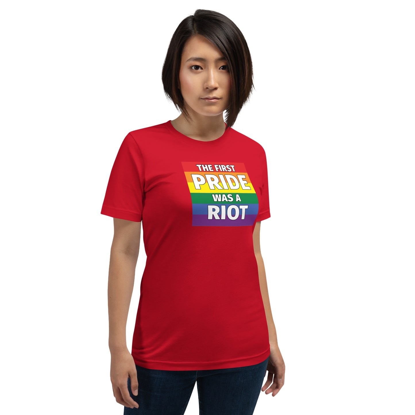 "Pride was a Riot" unisex t-shirt