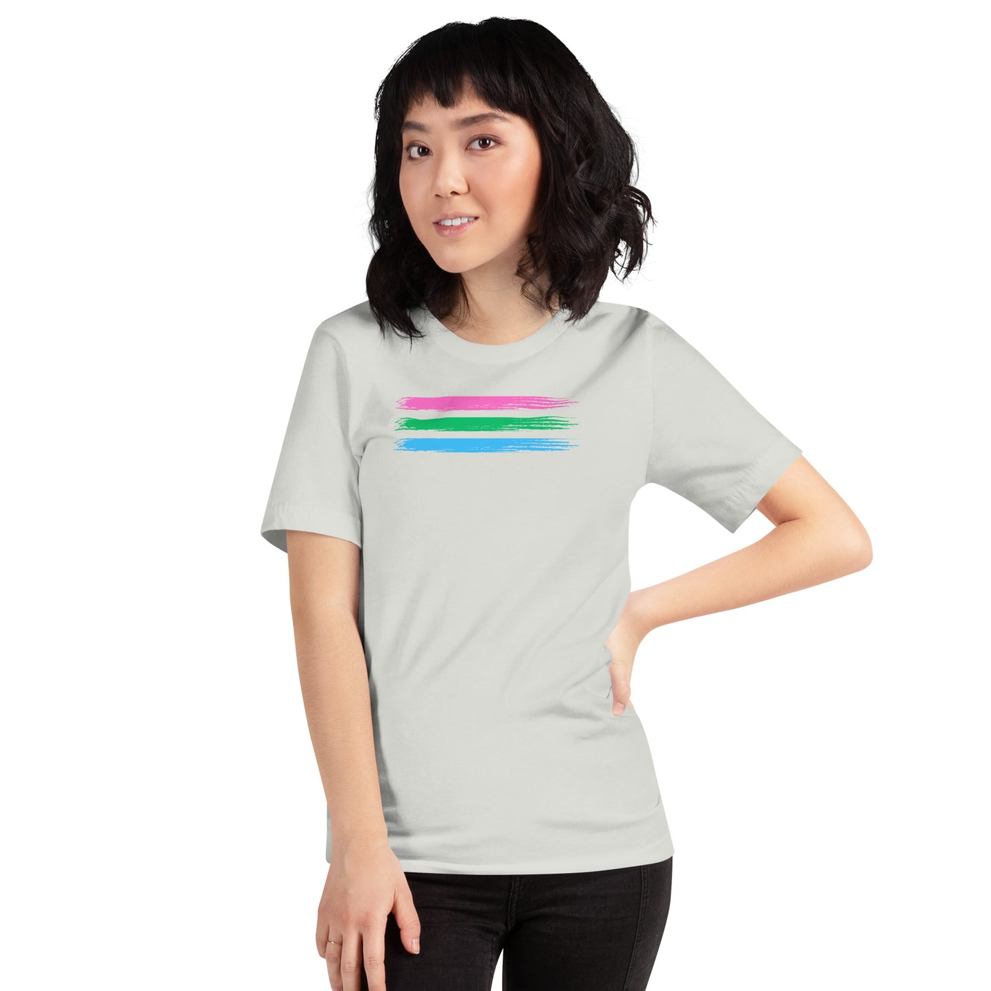 Polysexual Pride Flag unisex t-shirt